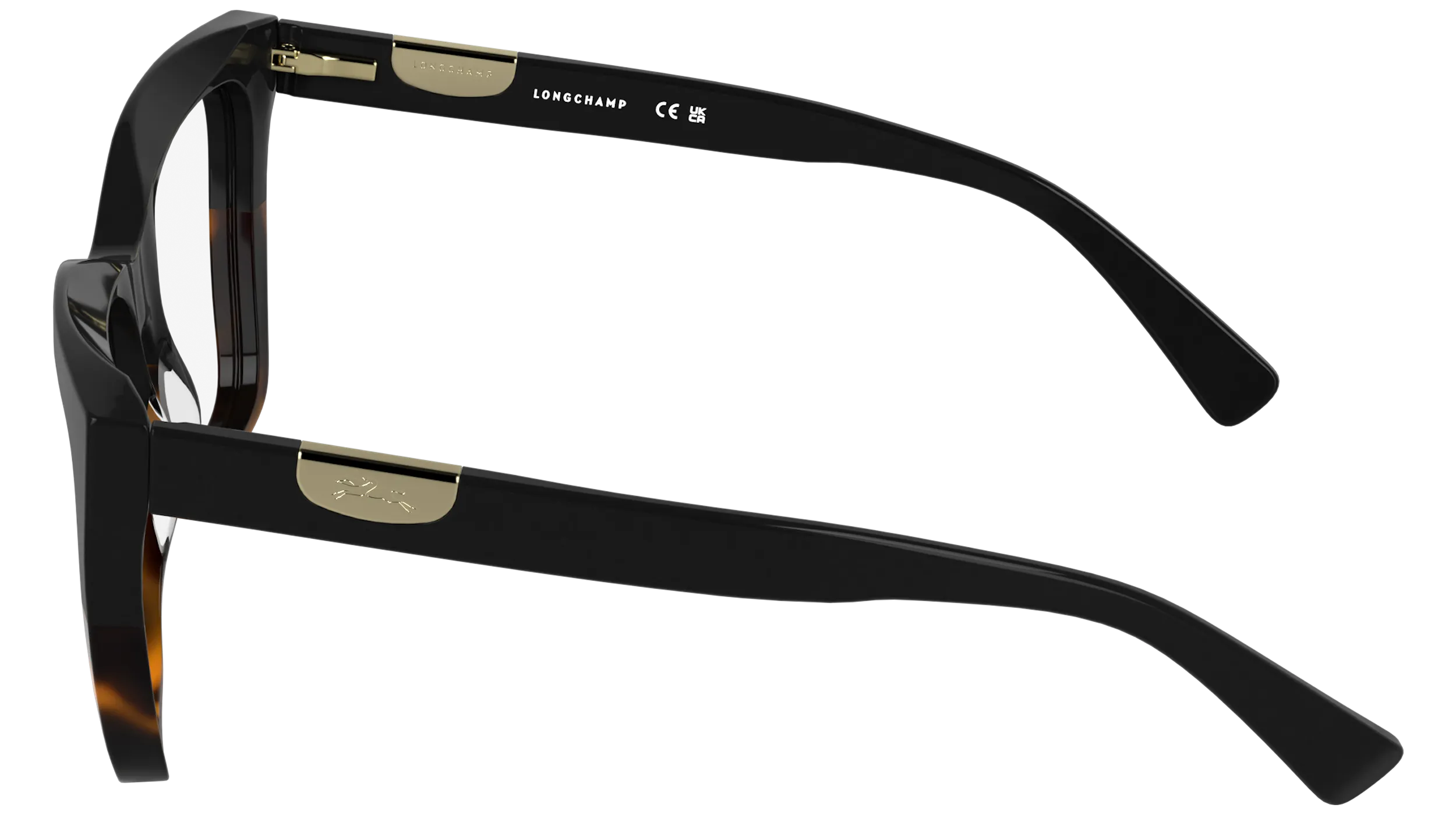 LONGCHAMP LO2786MAG-SET 011 Montature da vista Acetato Grigio Farfalla Normale - immagine 3