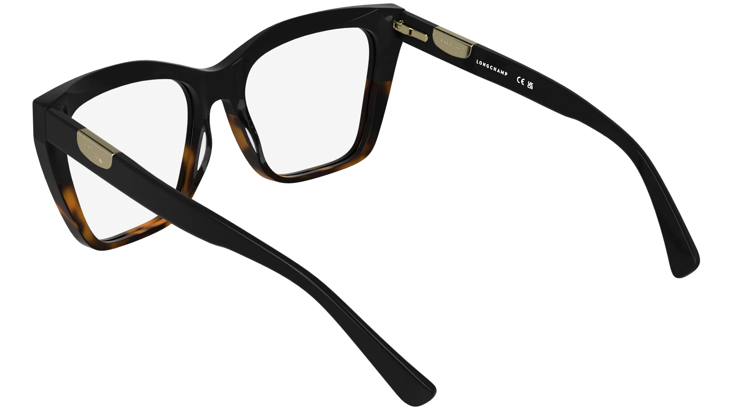LONGCHAMP LO2786MAG-SET 011 Montature da vista Acetato Grigio Farfalla Normale - immagine 4