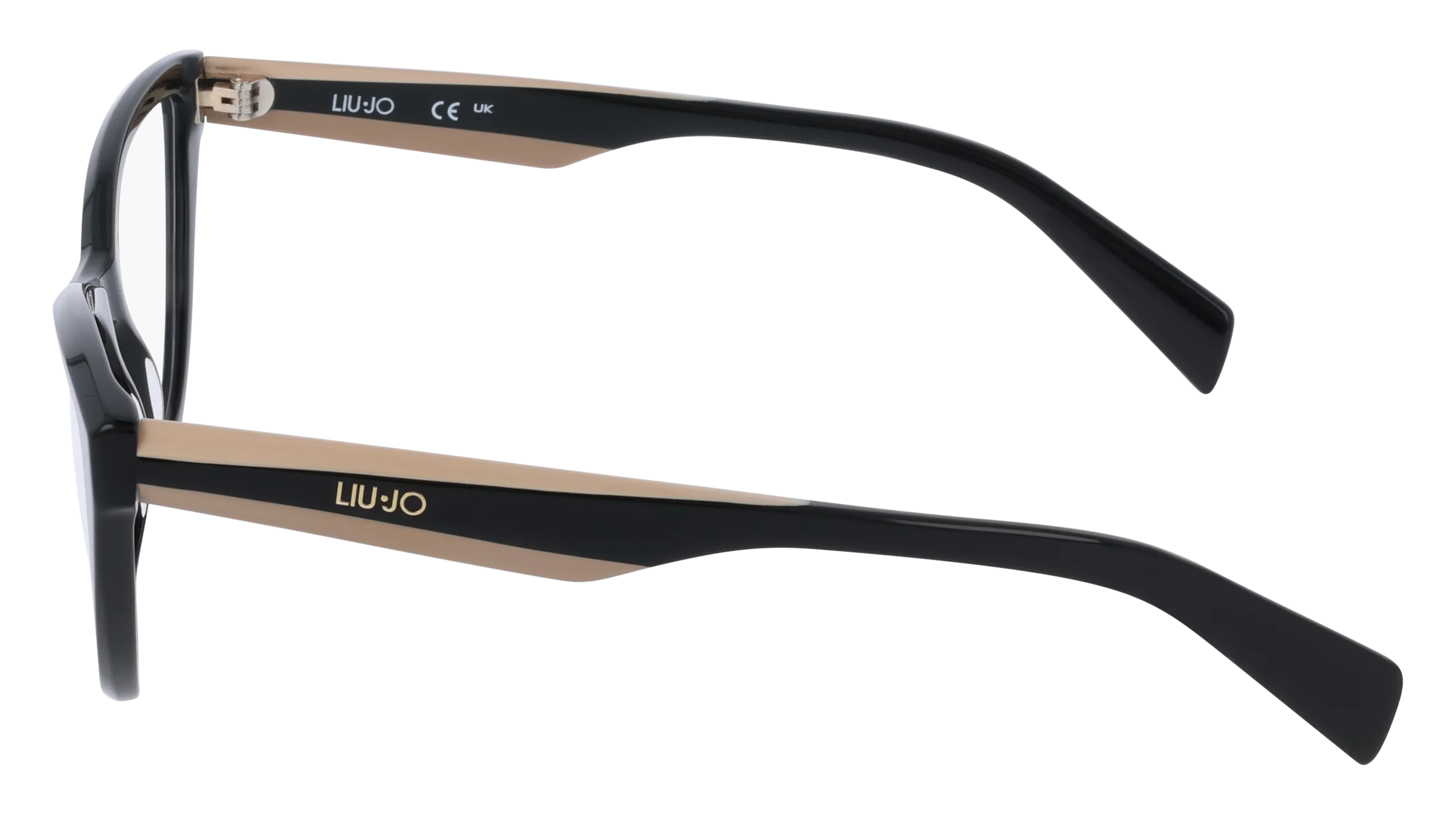 Liu Jo LJ2824 001 Montature da vista Acetato Nero Cat Eye Normale - immagine 3