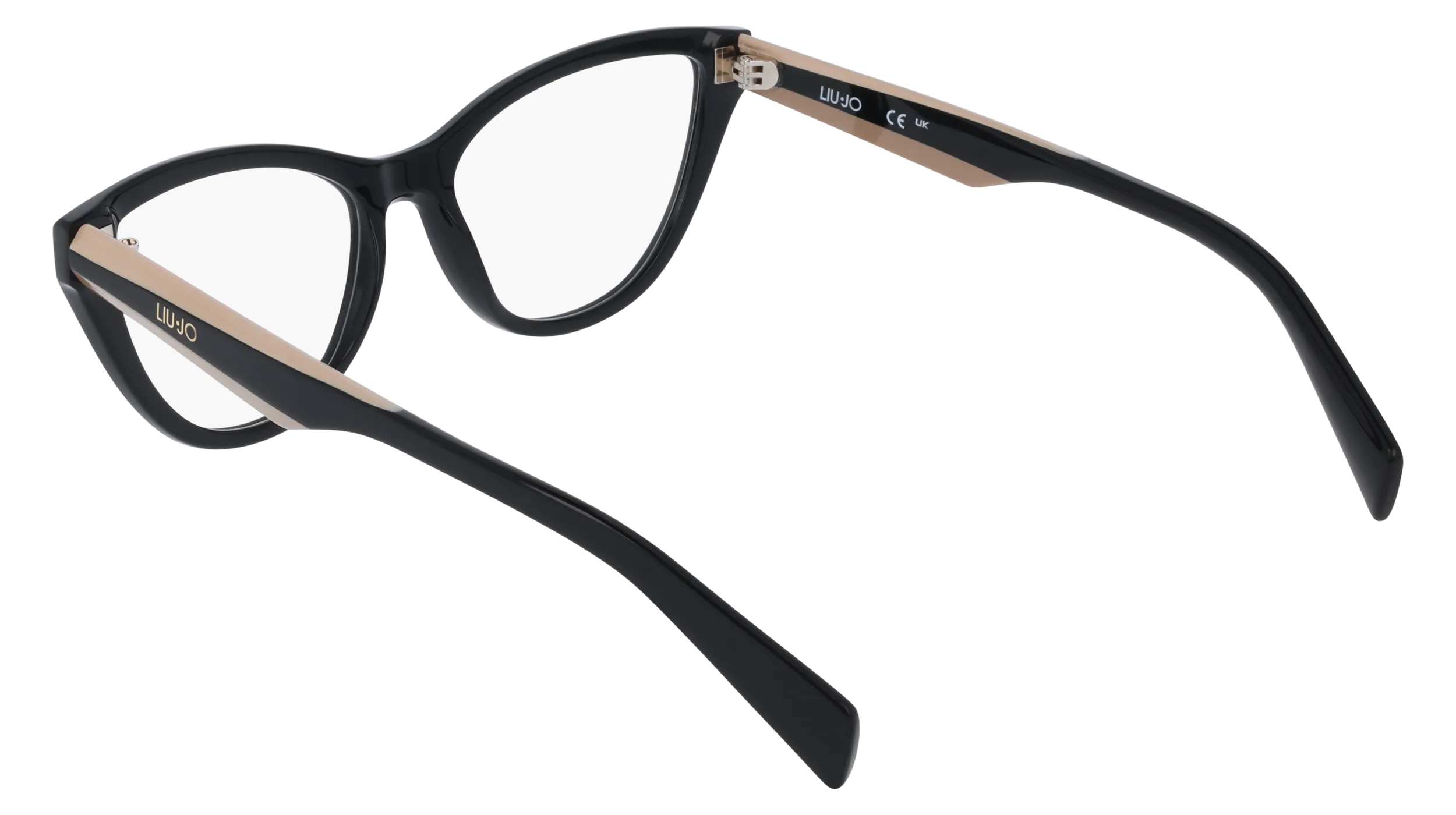Liu Jo LJ2824 001 Montature da vista Acetato Nero Cat Eye Normale - immagine 4