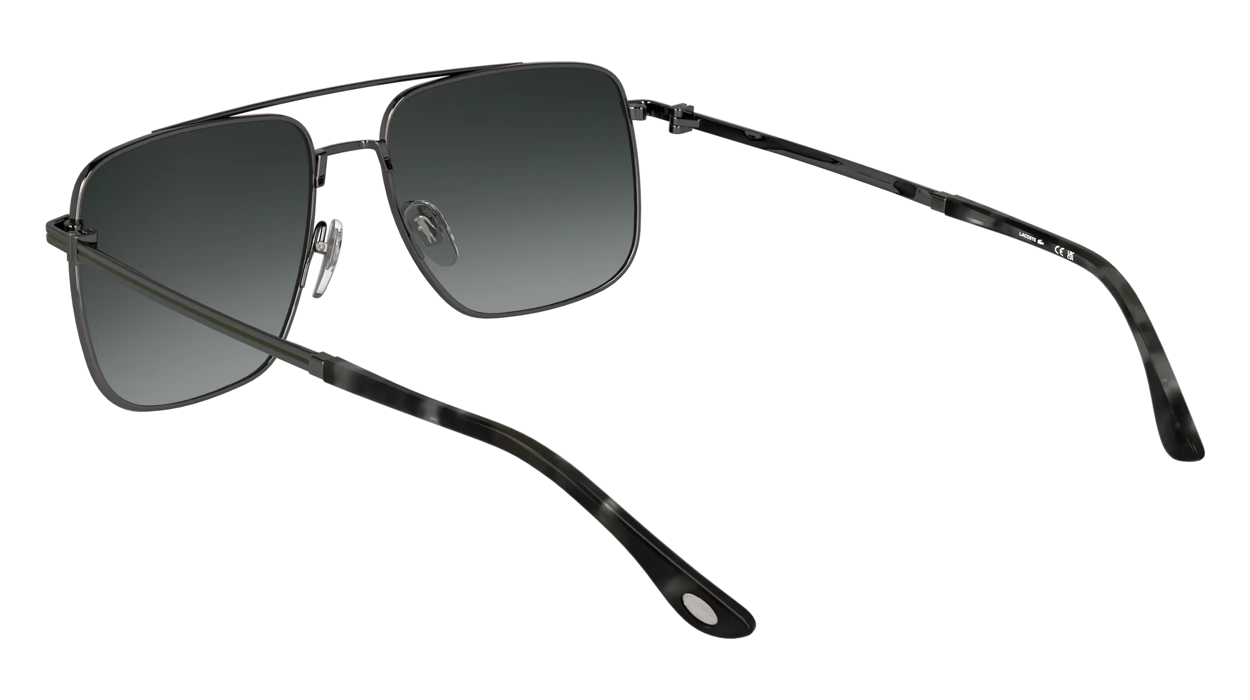 Lacoste L272S 035 Occhiali da sole Metallo Canna di fucile Squadrata Normale - immagine 4