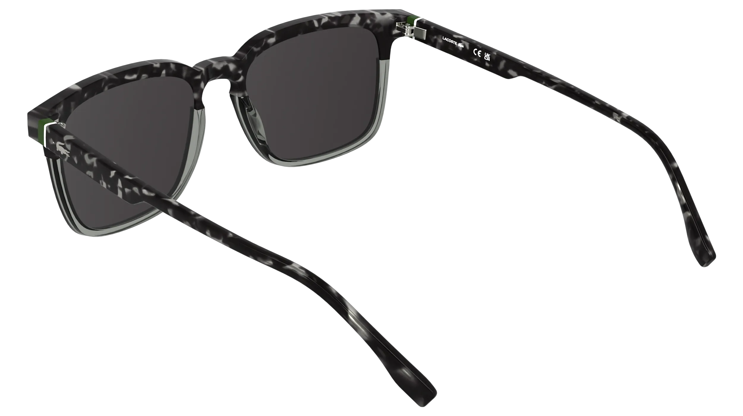 Lacoste L6074S 240 Occhiali da sole Bio-iniettato Grigio Squadrata Normale - immagine 4
