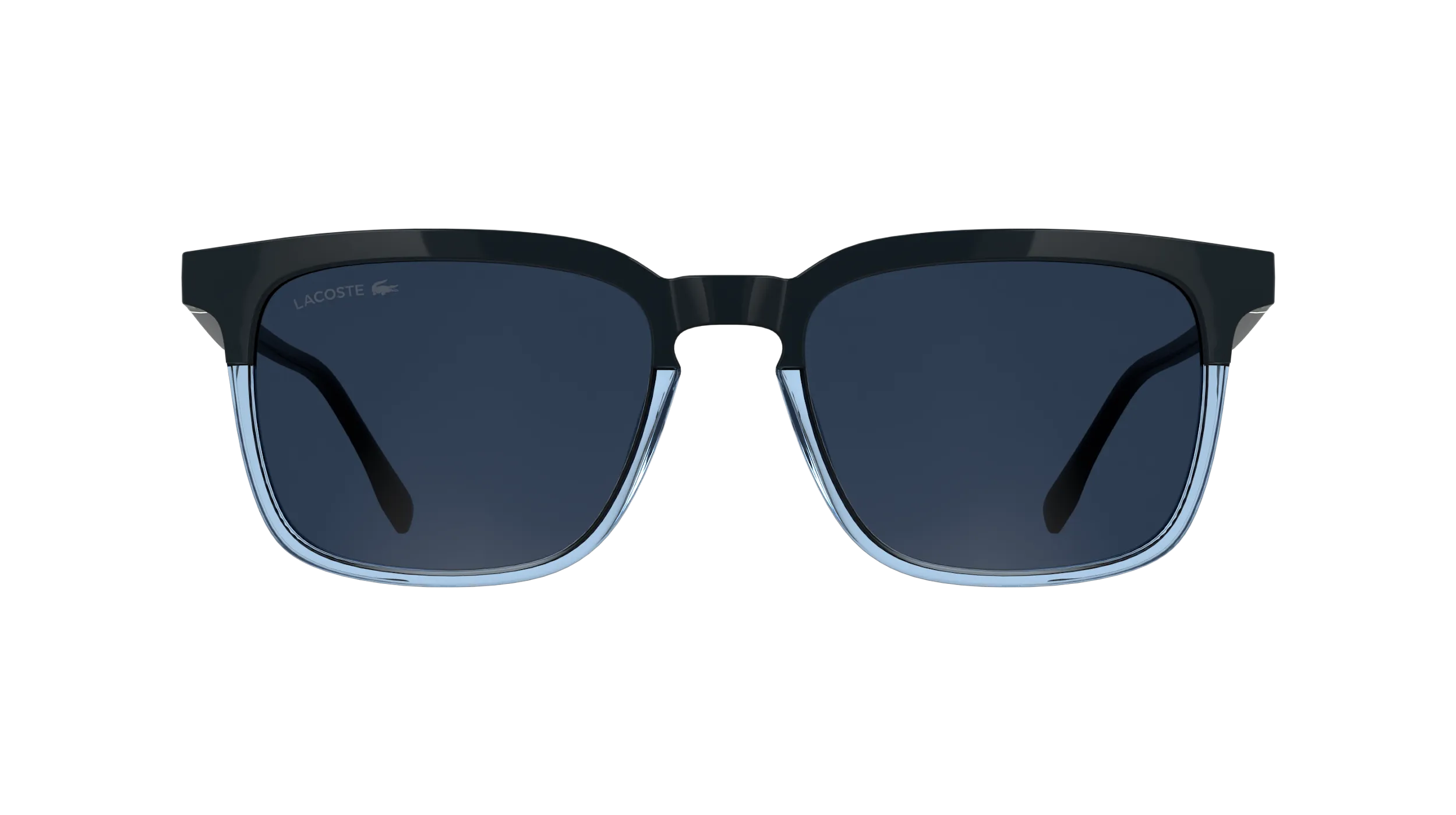 Lacoste L6074S 410 Occhiali da sole Bio-iniettato Blu Squadrata Normale - immagine 2