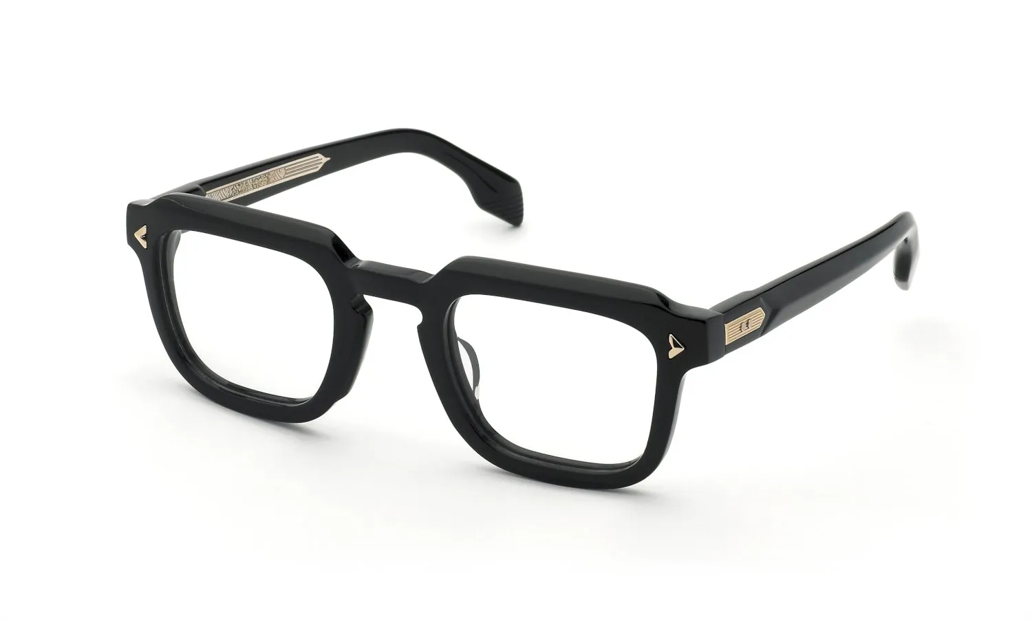 Lozza VL4379M ARPEGGIO 4 700 Montature da vista Acetato Nero Geometrica - immagine 1