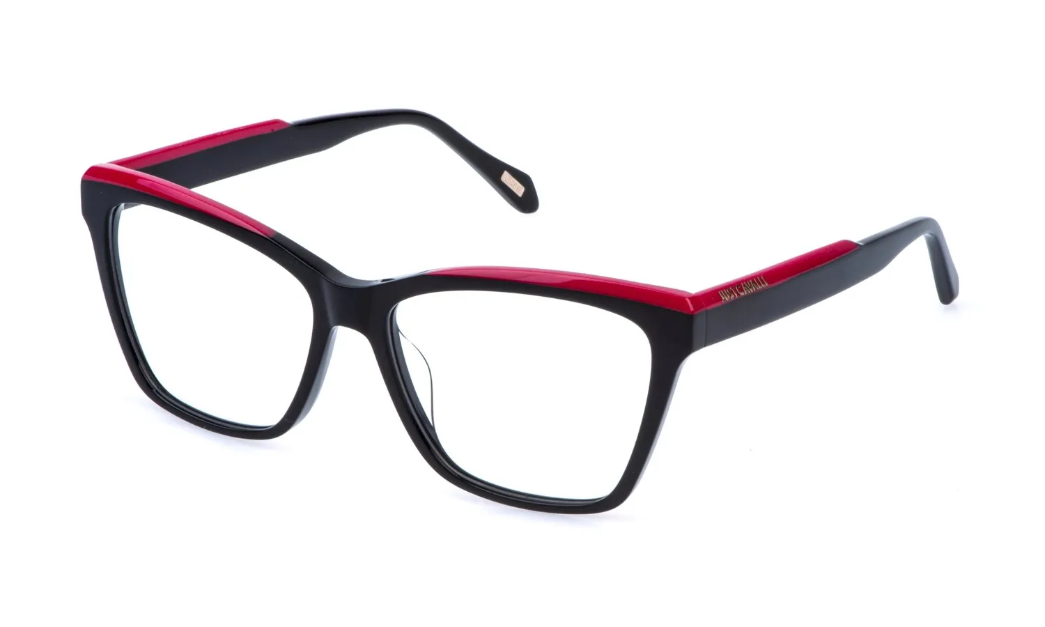 Just Cavalli VJC161 700 Montature da vista Acetato Nero Squadrata - immagine 1