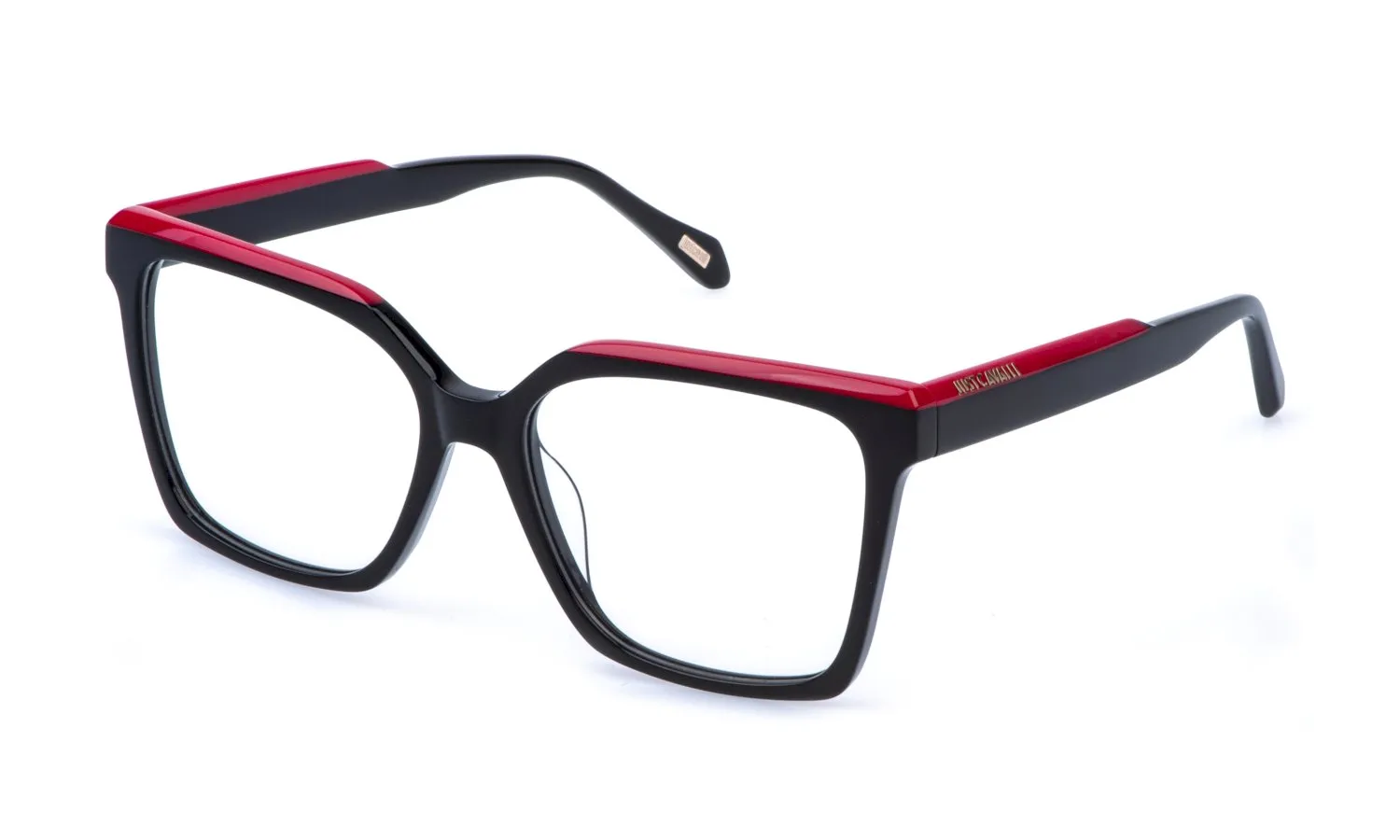 Just Cavalli VJC160 700 Montature da vista Acetato Nero Squadrata - immagine 1