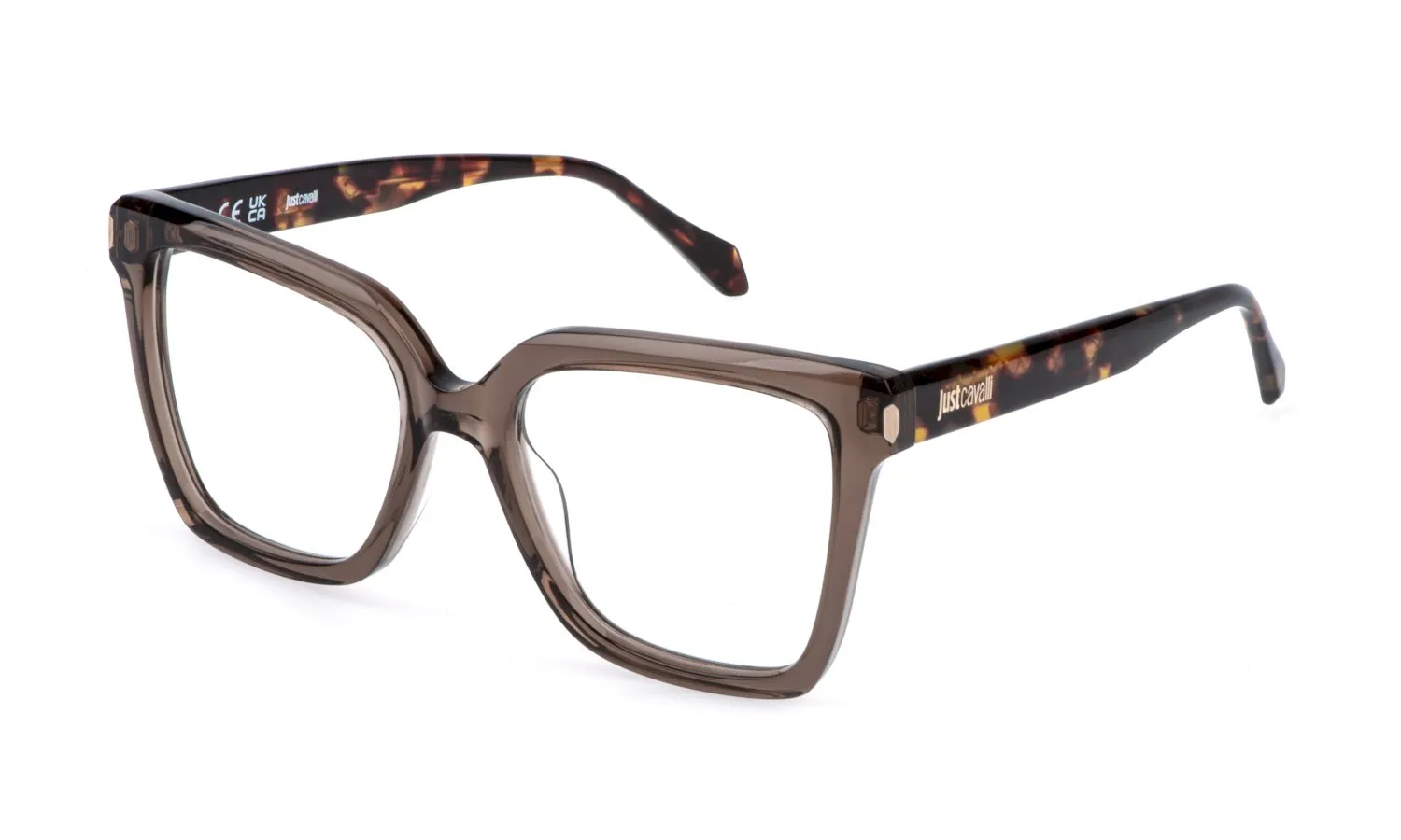 Just Cavalli VJC139 805 Montature da vista Acetato Marrone Squadrata - immagine 1