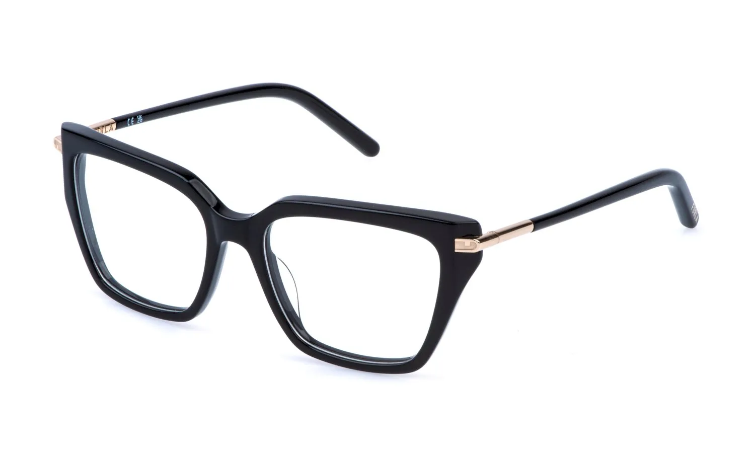 Furla VFU999 700 Montature da vista Acetato Nero Squadrata - immagine 1