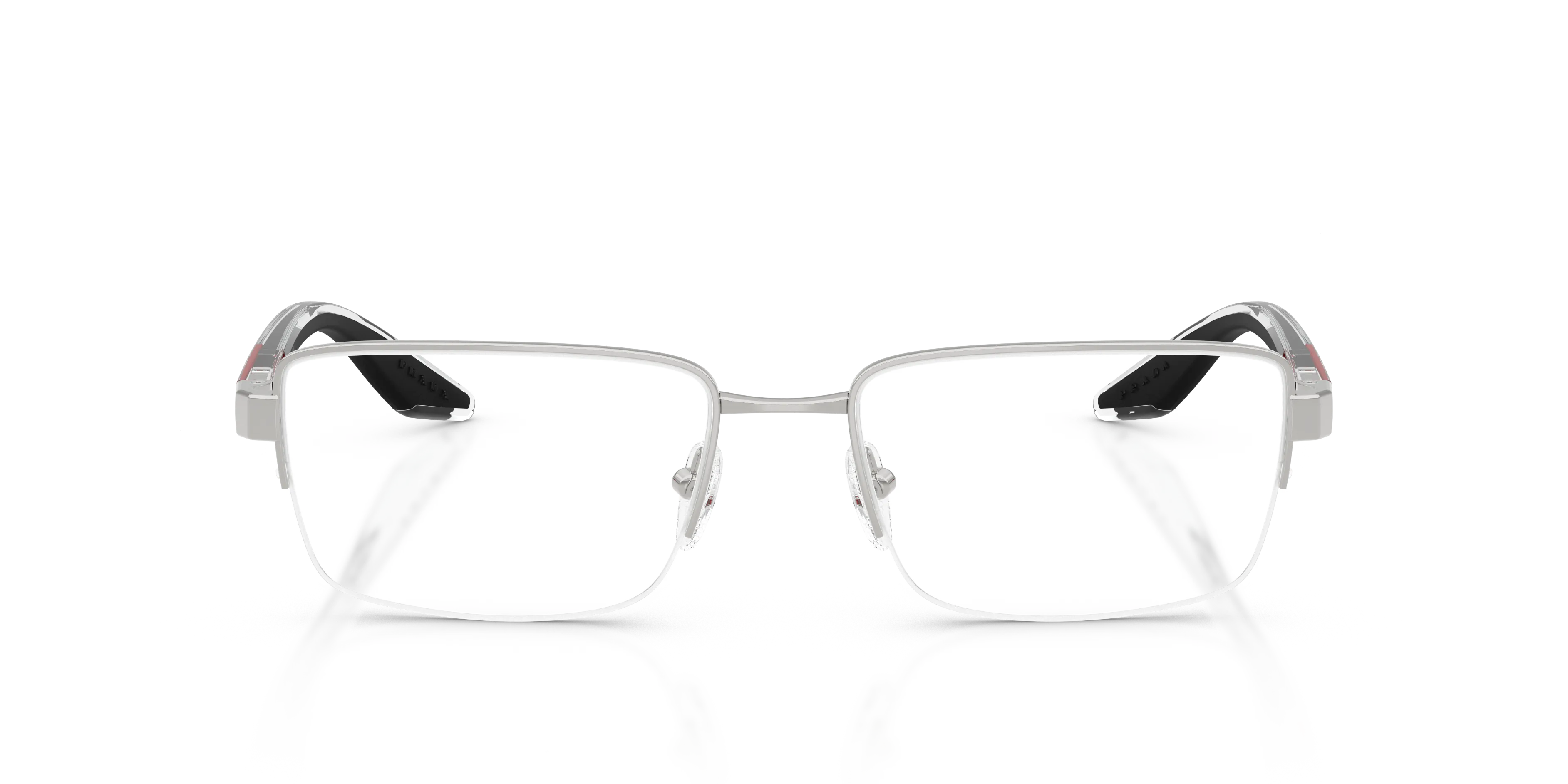 Prada Linea Rossa PS 51SV 1BC1O1 Montature da vista Metallo Argento Pillow Normale - immagine 3