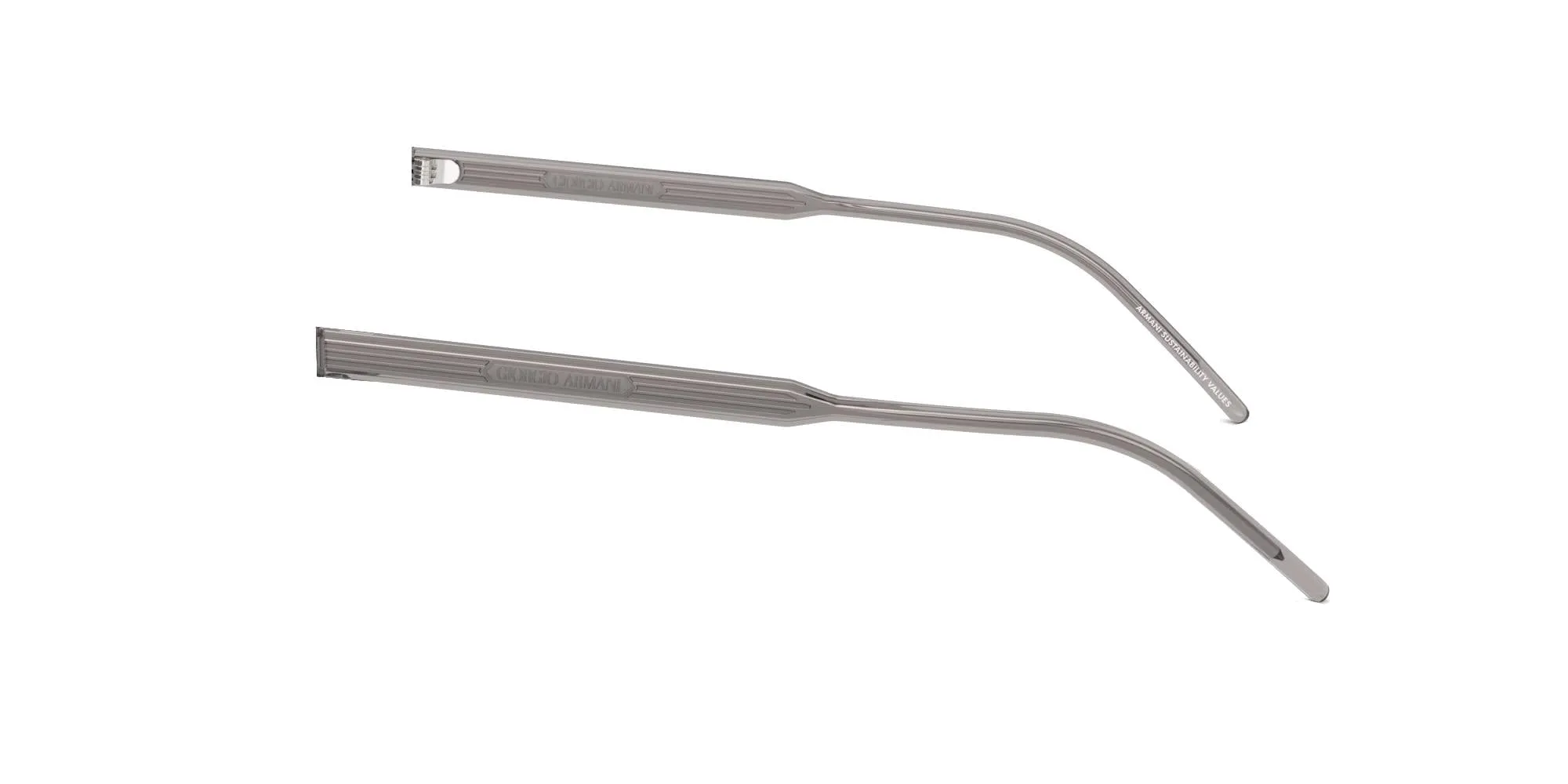 Giorgio Armani Giorgio Armani Aste di ricambio AR8211 Aste di ricambio Acetato Trasparente - immagine 2