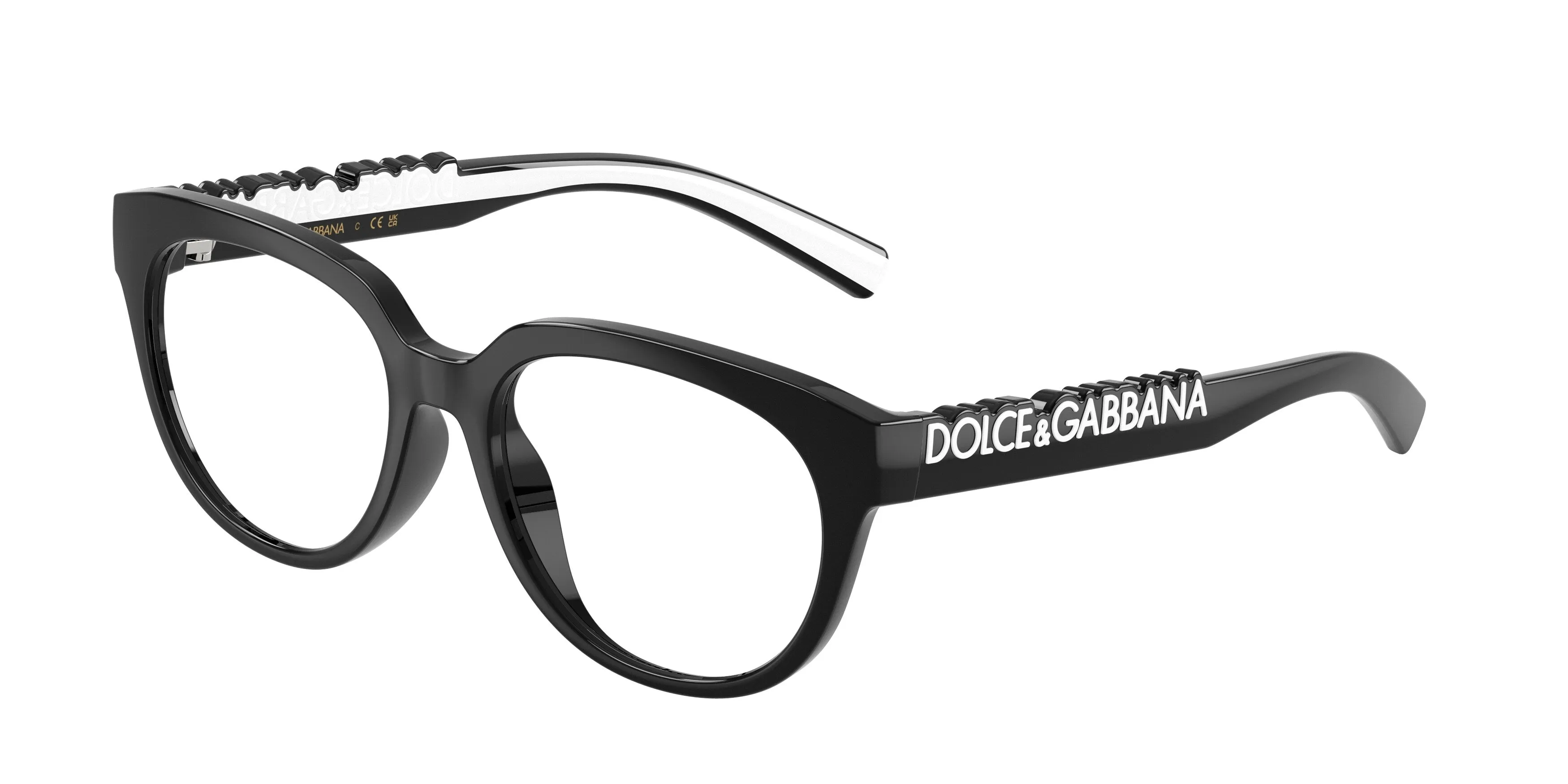 Dolce & Gabbana DX5007 501 Montature da vista Iniettato Nero Pantos Normale - immagine 1