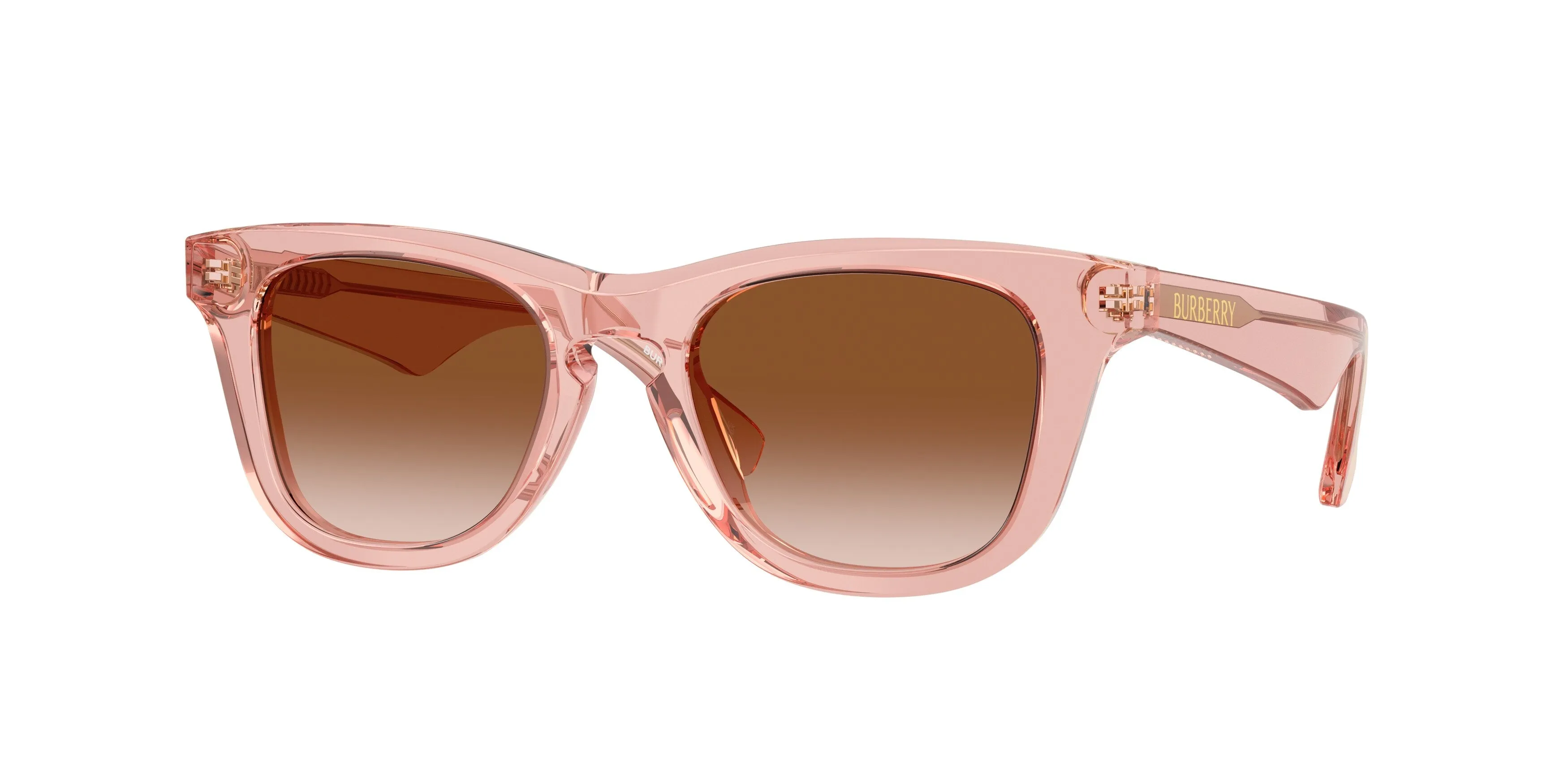 Burberry JB4002 421413 Occhiali da sole Acetato Rosa Marrone Squadrata Normale Sfumato - immagine 1