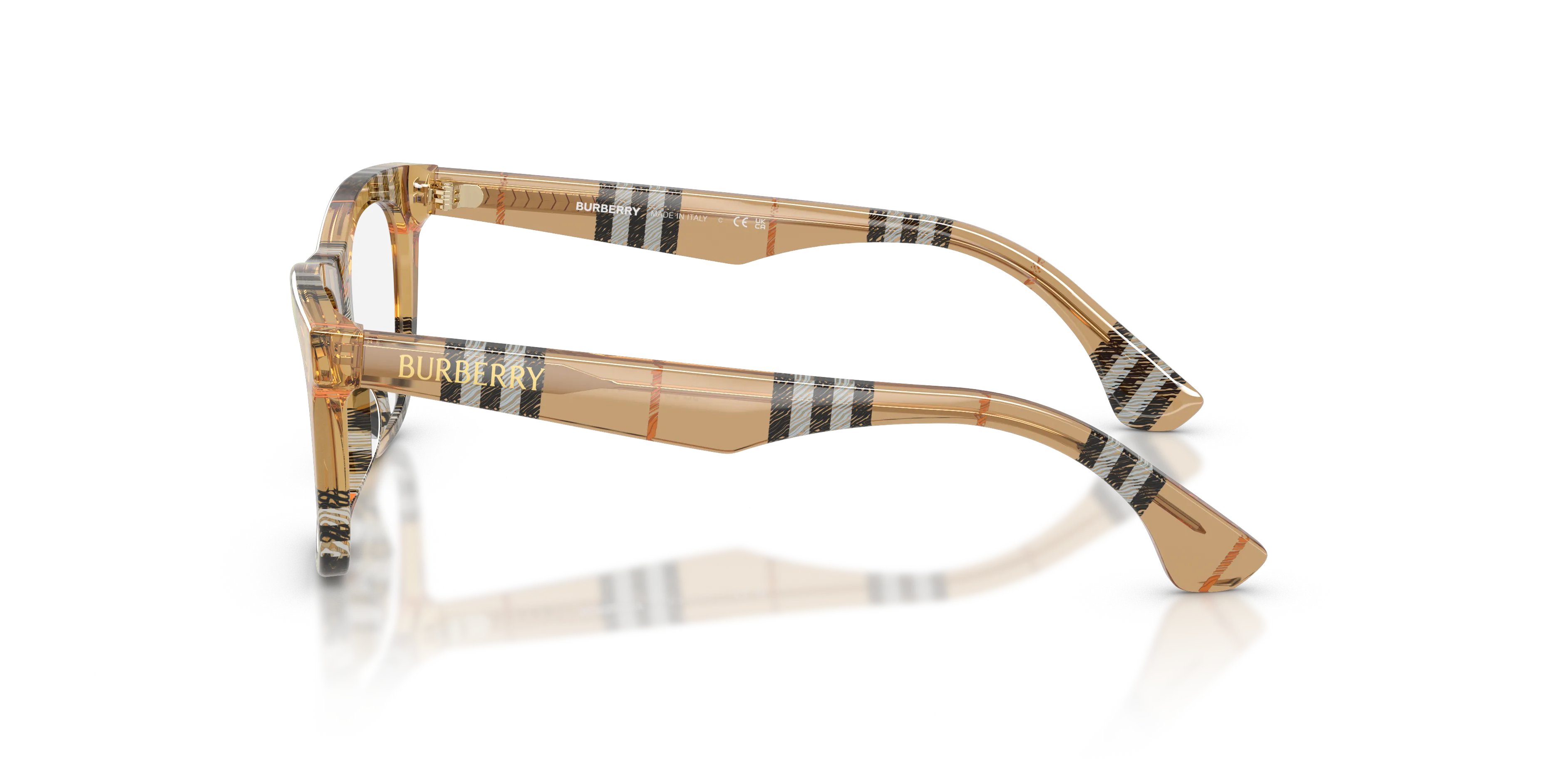 Burberry JB2012 4163 Montature da vista Acetato Marrone Squadrata Normale - immagine 4