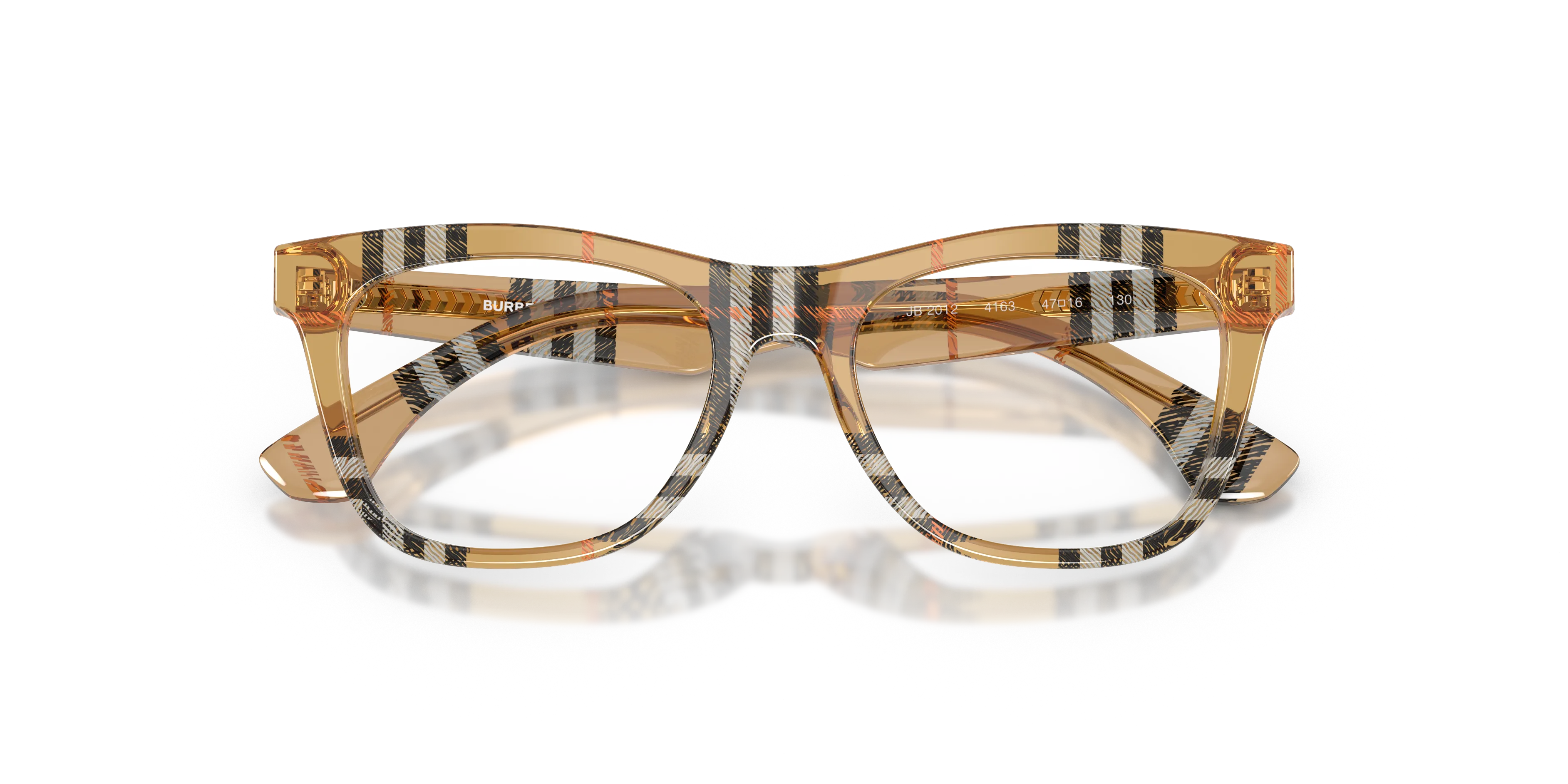 Burberry JB2012 4163 Montature da vista Acetato Marrone Squadrata Normale - immagine 2