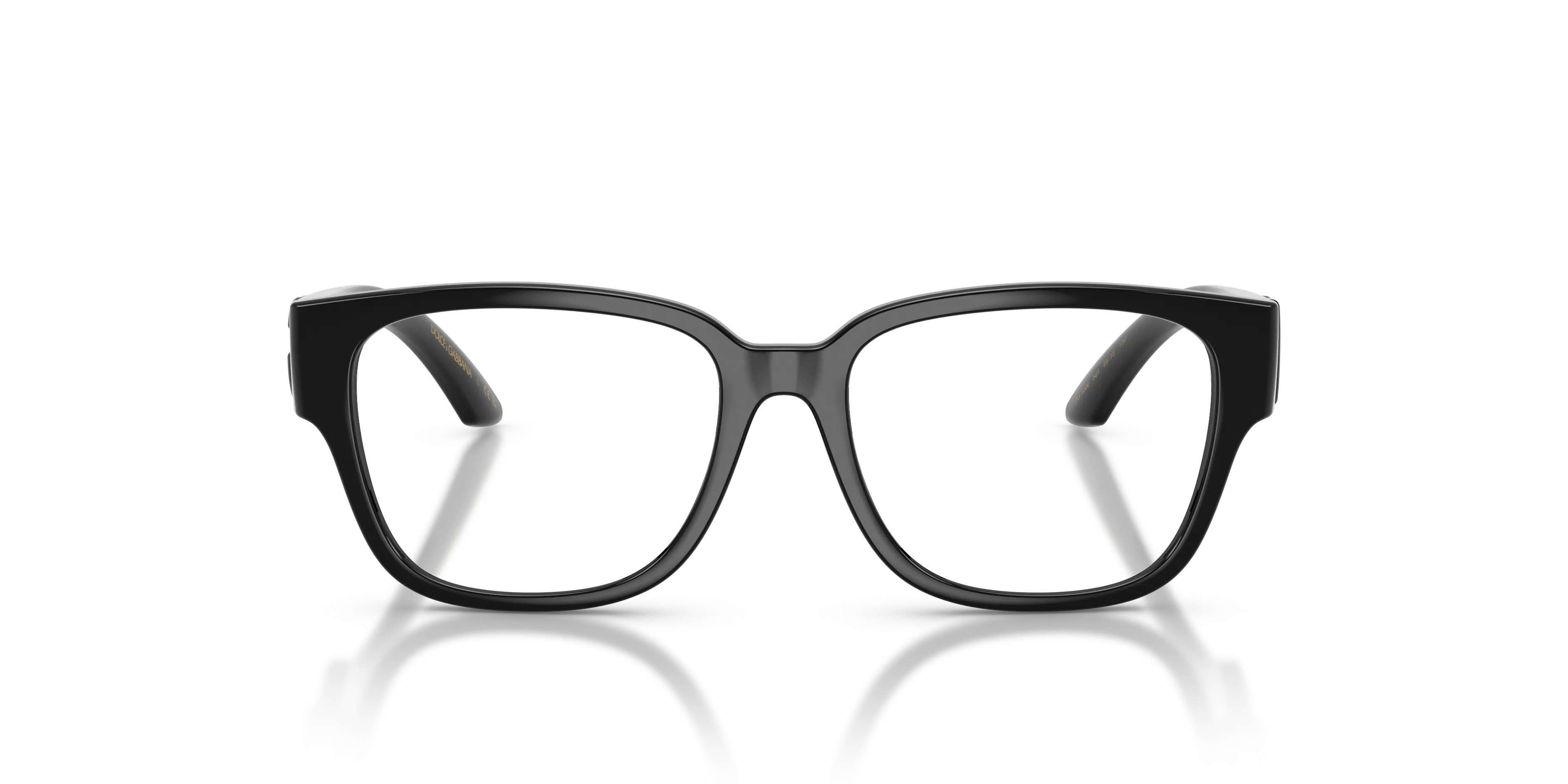 Dolce & Gabbana DX5006 501 Montature da vista Iniettato Nero Squadrata Normale - immagine 3