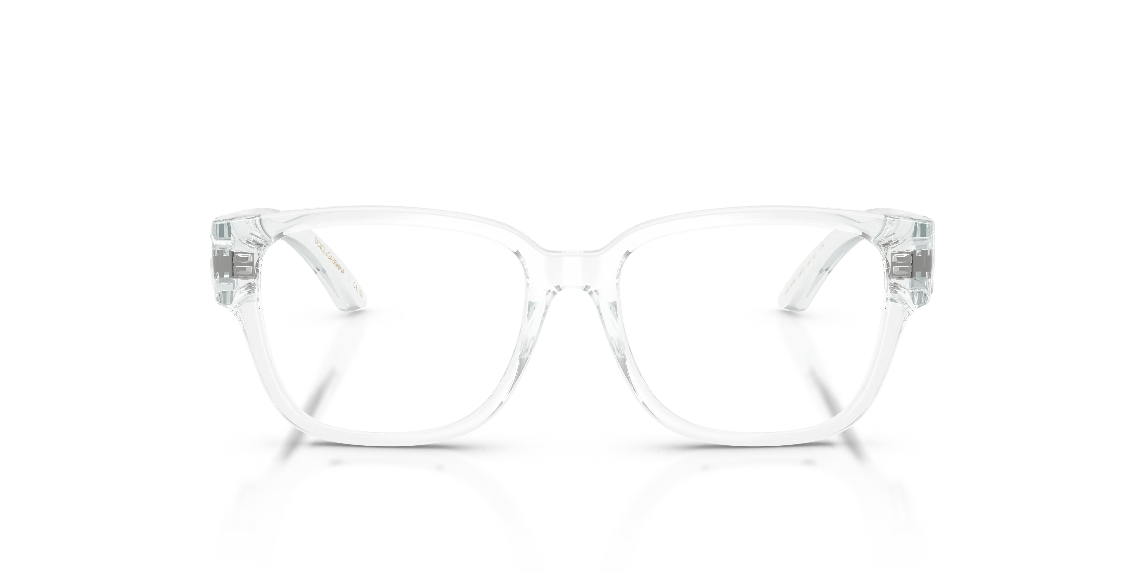 Dolce & Gabbana DX5006 3133 Montature da vista Iniettato Trasparente Squadrata Normale - immagine 3