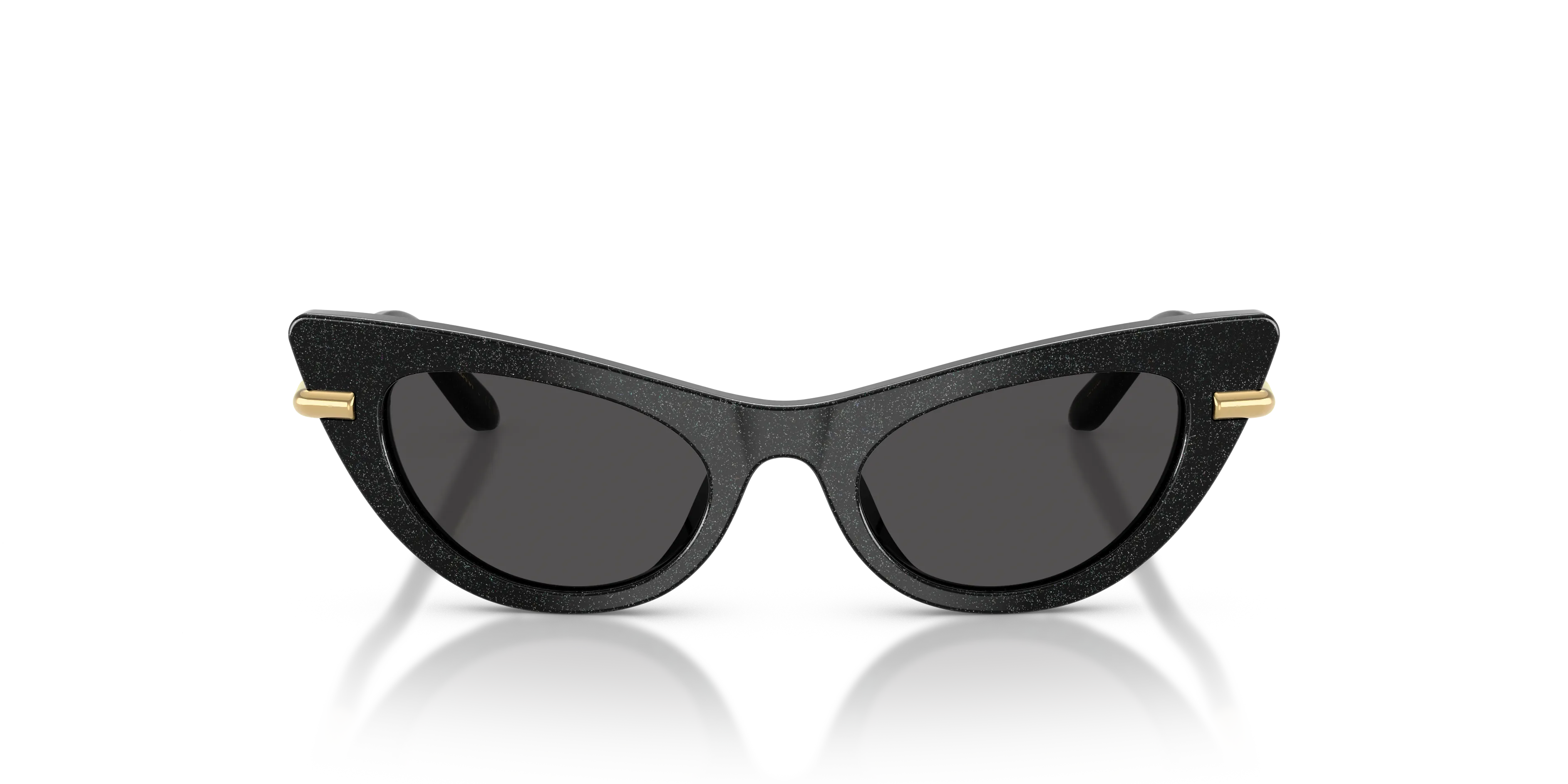 Dolce & Gabbana DX4008 324187 Occhiali da sole Acetato Nero Grigio Cat Eye Normale - immagine 3
