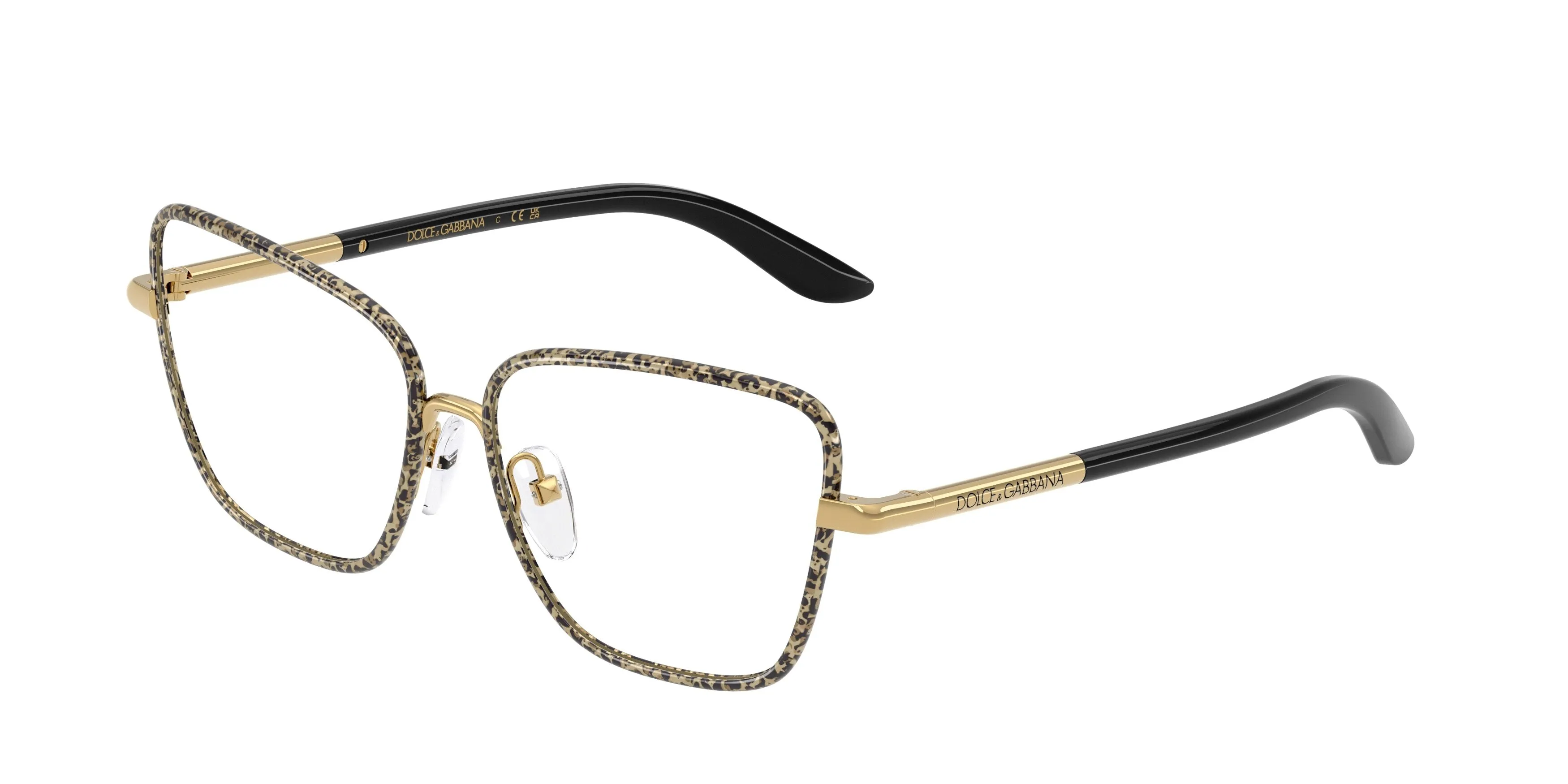 Dolce & Gabbana DX1102 1364 Montature da vista Metallo Oro Farfalla Normale - immagine 1