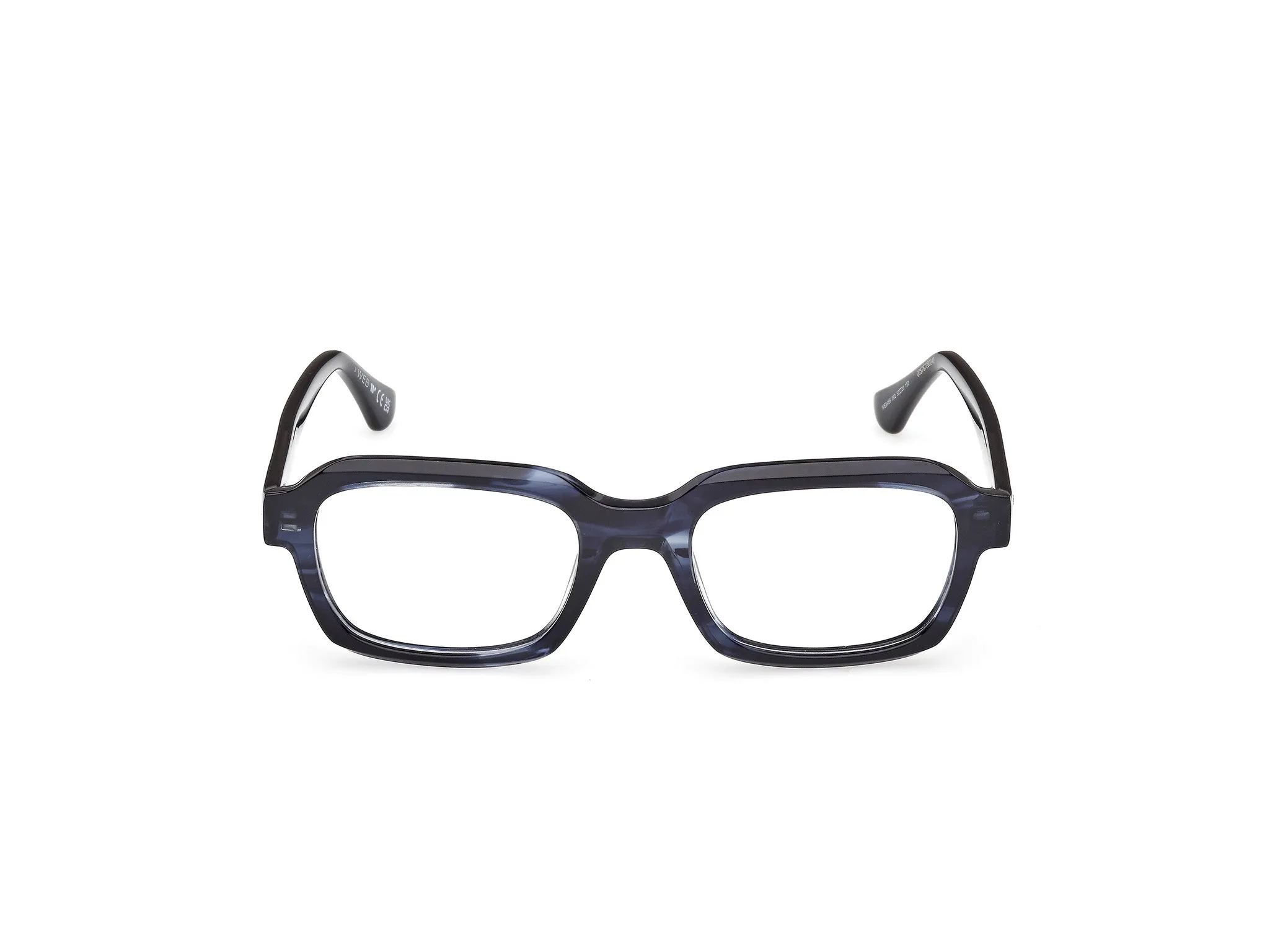 Web WE5466 092 Montature da vista Acetato Blu Squadrata Normale - immagine 2