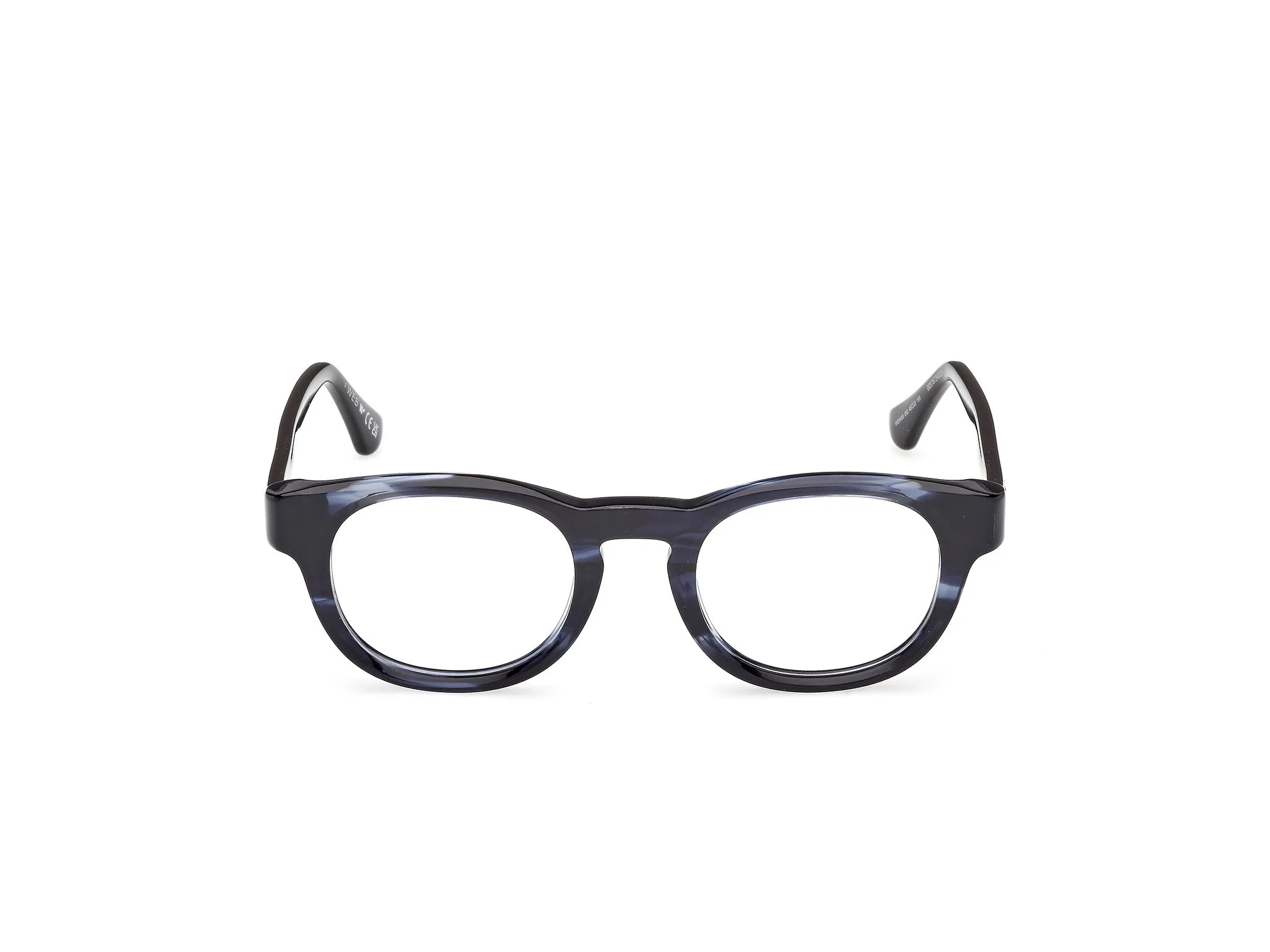 Web WE5465 092 Montature da vista Acetato Blu Rotonda Normale - immagine 2