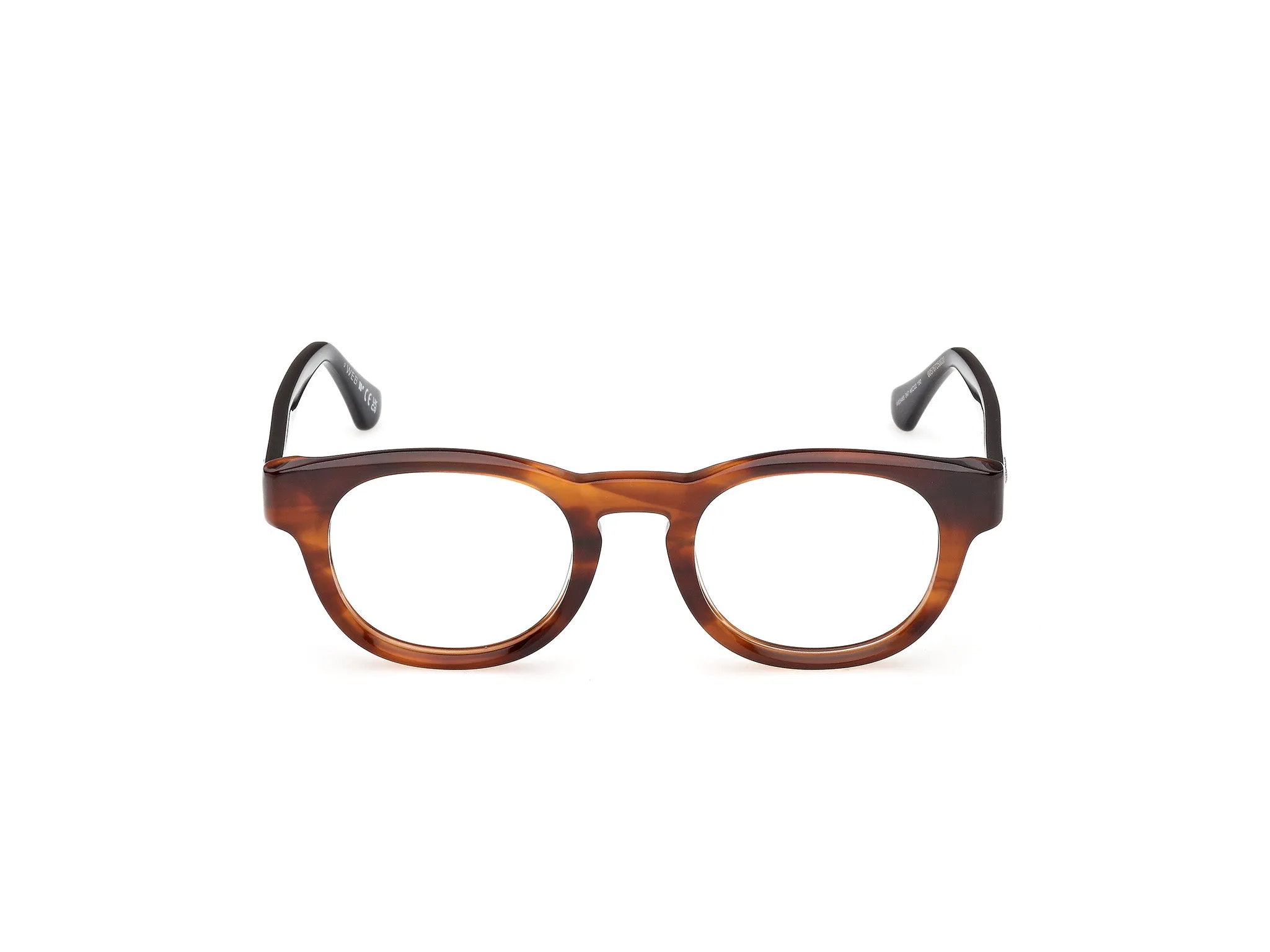 Web WE5465 047 Montature da vista Acetato Marrone Rotonda Normale - immagine 2