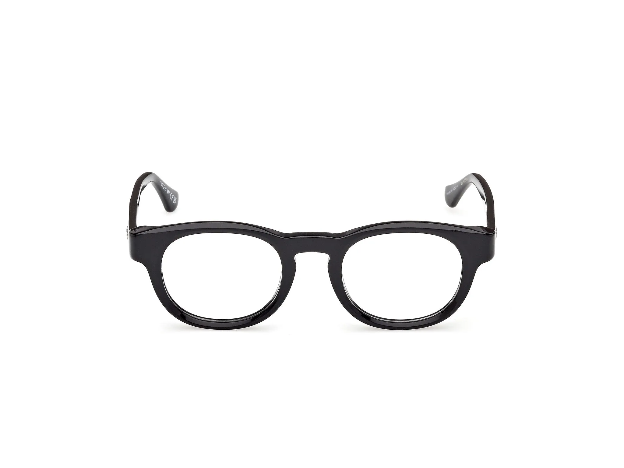 Web WE5465 001 Montature da vista Acetato Nero Rotonda Normale - immagine 2