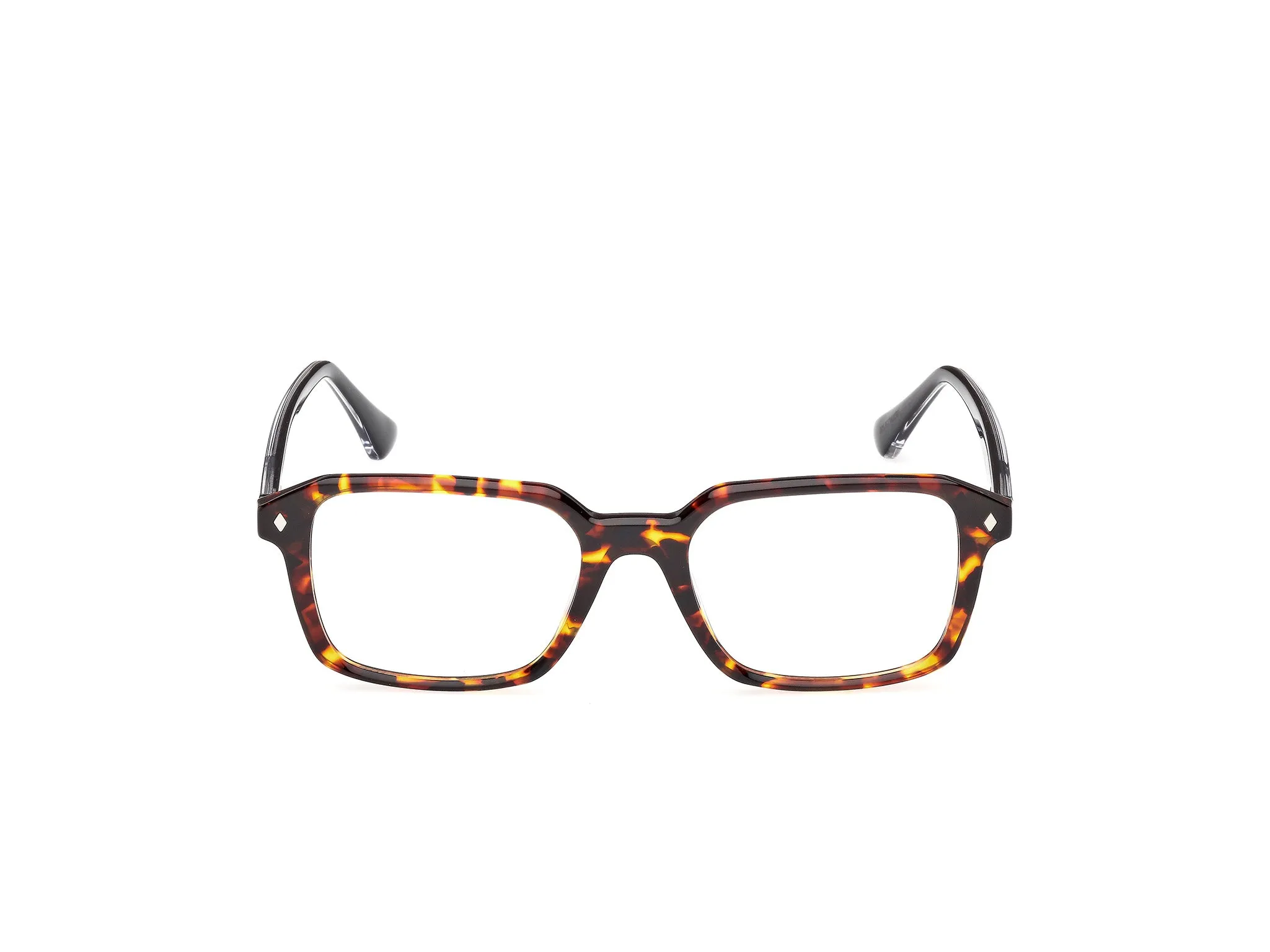 Web WE5463 056 Montature da vista Acetato Havana Squadrata Normale - immagine 2