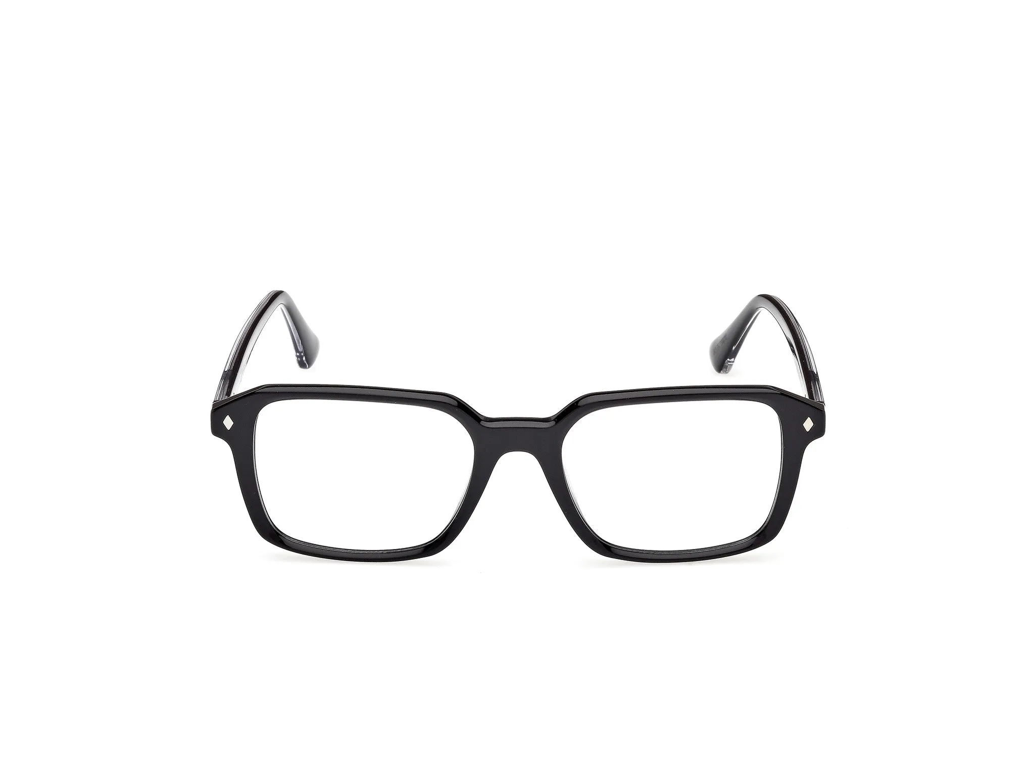Web WE5463 005 Montature da vista Acetato Nero Squadrata Normale - immagine 2