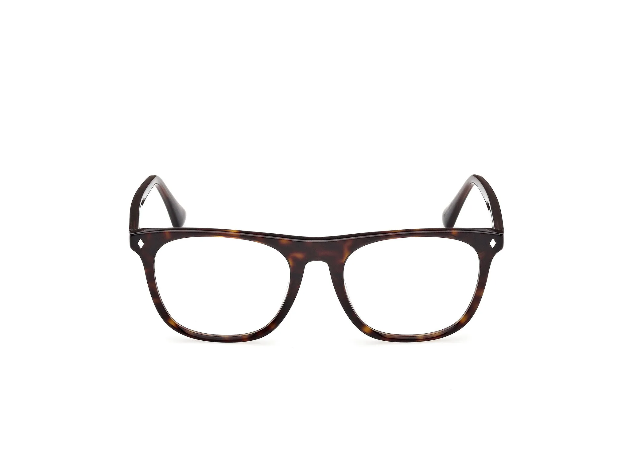 Web WE5462 052 Montature da vista Acetato Havana Squadrata Normale - immagine 2