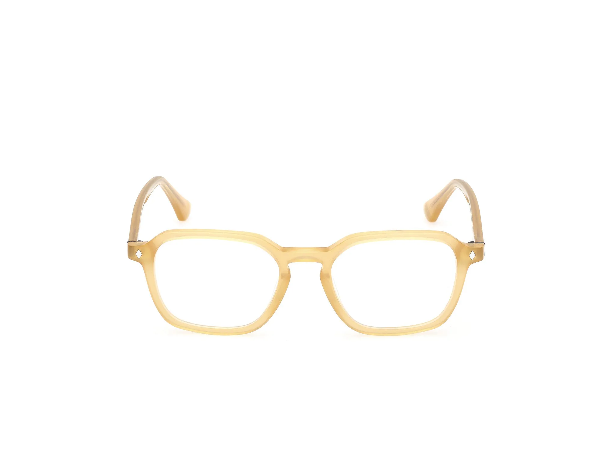 Web WE5428 041 Montature da vista Acetato Giallo Geometrica Normale - immagine 2
