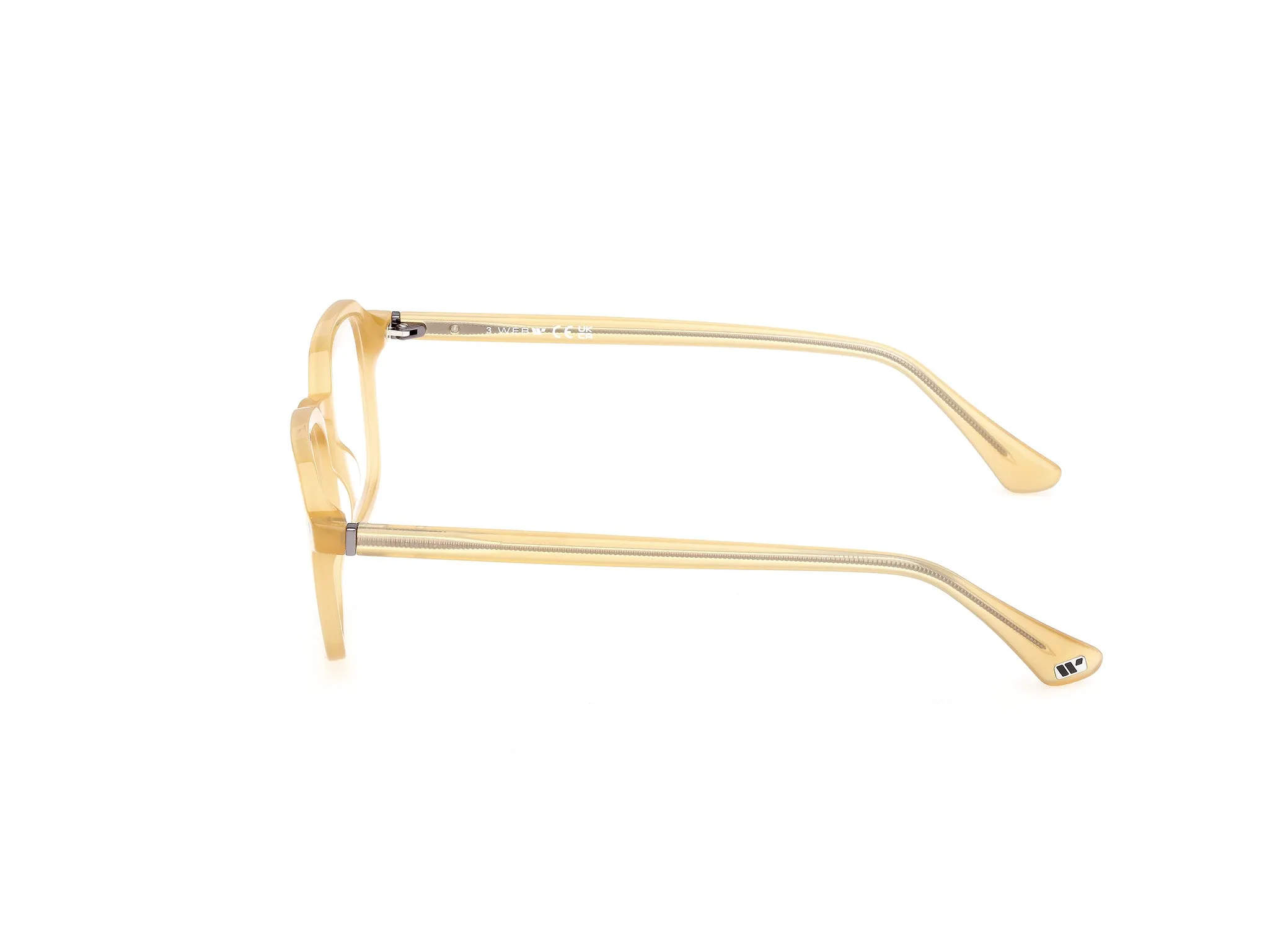 Web WE5428 041 Montature da vista Acetato Giallo Geometrica Normale - immagine 3