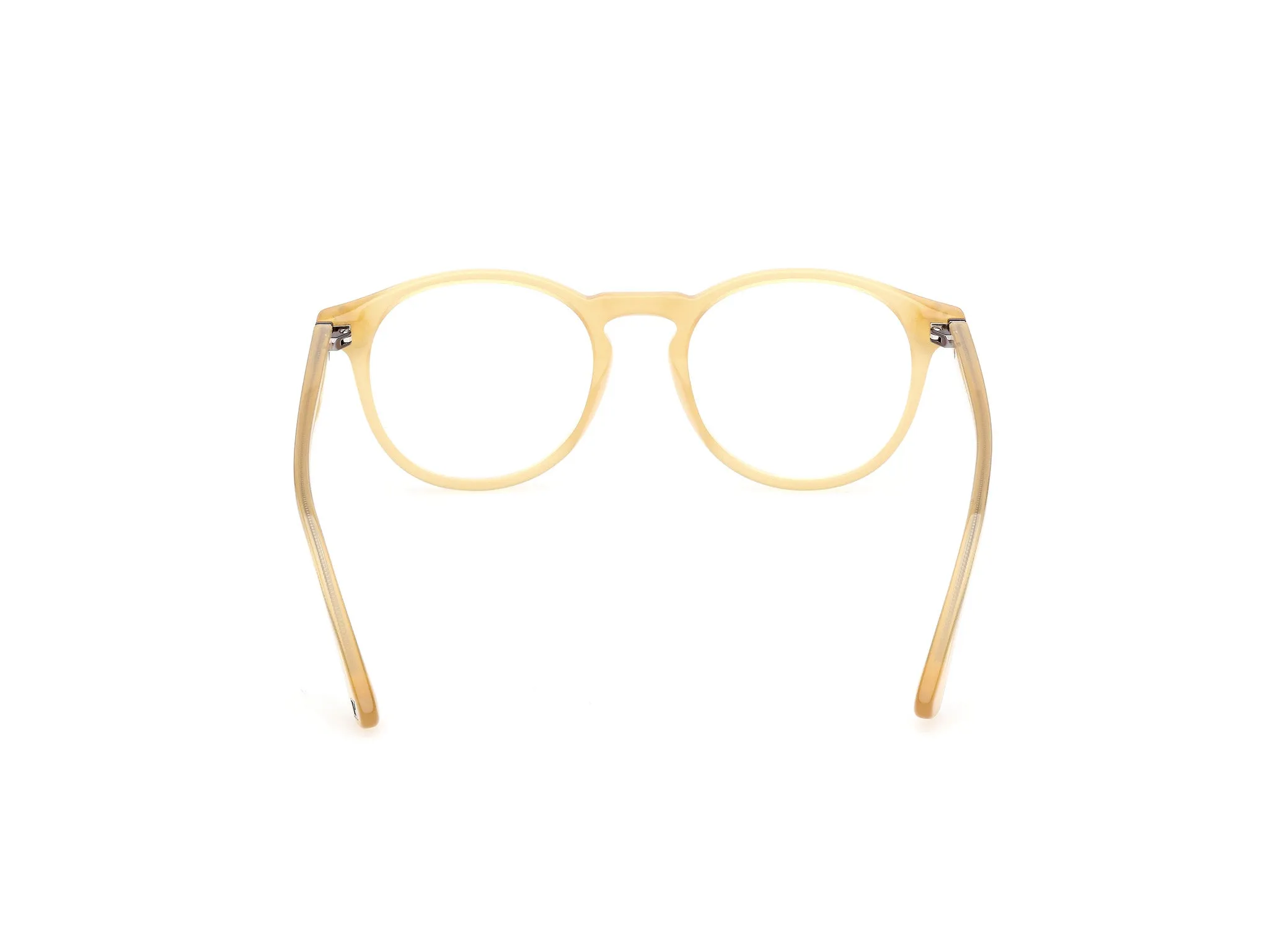 Web WE5387 041 Montature da vista Acetato Giallo Rotonda Normale - immagine 4