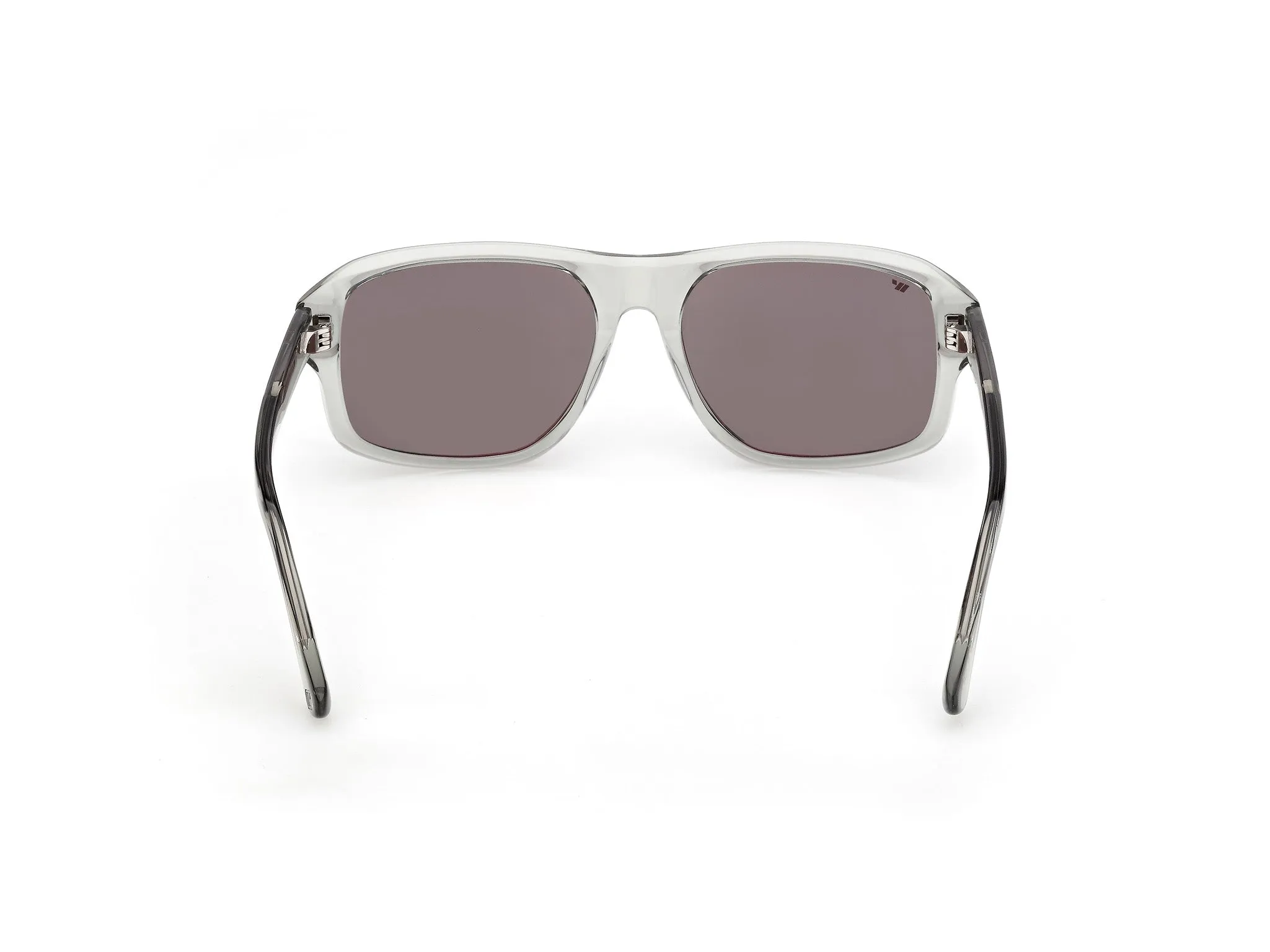 Web WE0393 93C Occhiali da sole Acetato Verde Fumo Squadrata Normale - immagine 4