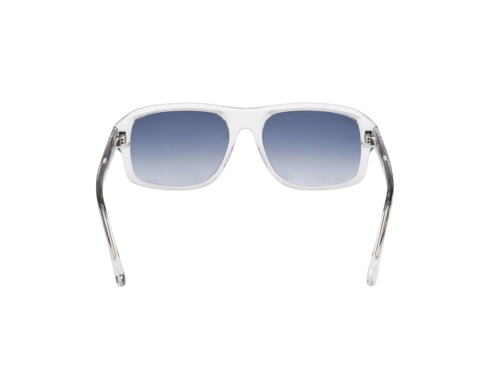 Web WE0393 26W Occhiali da sole Acetato Trasparente Blu Squadrata Normale - immagine 4