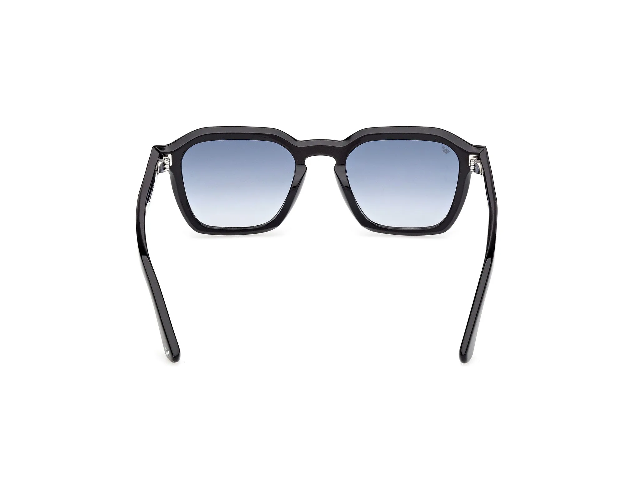Web WE0392 01W Occhiali da sole Acetato Nero Blu Squadrata Normale - immagine 4