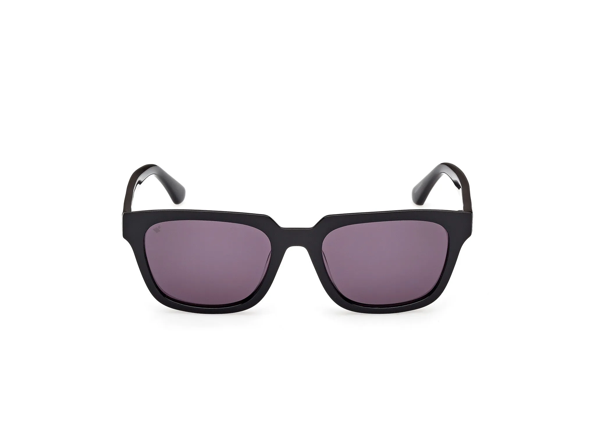 Web WE0391 01A Occhiali da sole Acetato Nero Fumo Squadrata Normale - immagine 2