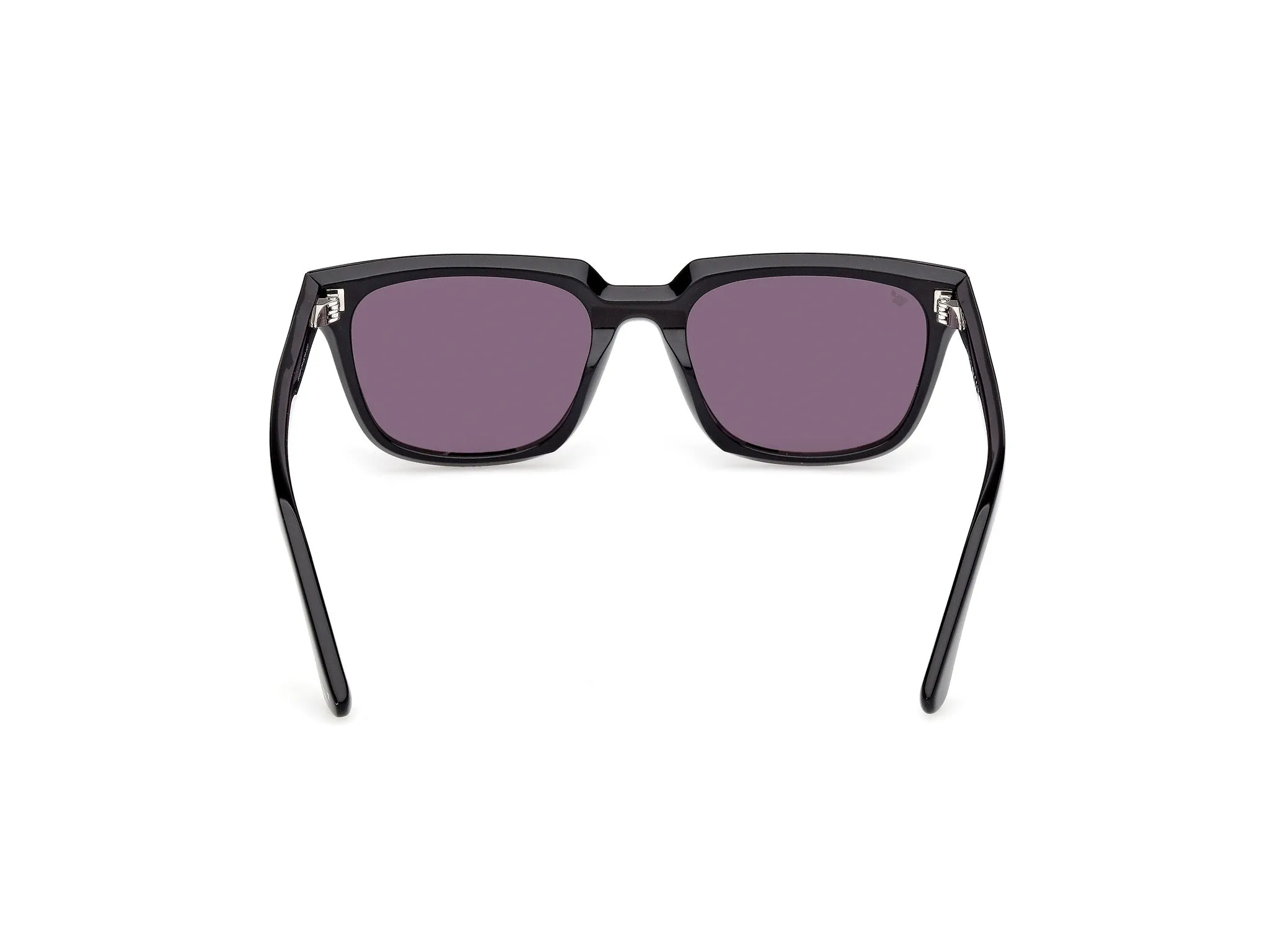 Web WE0391 01A Occhiali da sole Acetato Nero Fumo Squadrata Normale - immagine 4