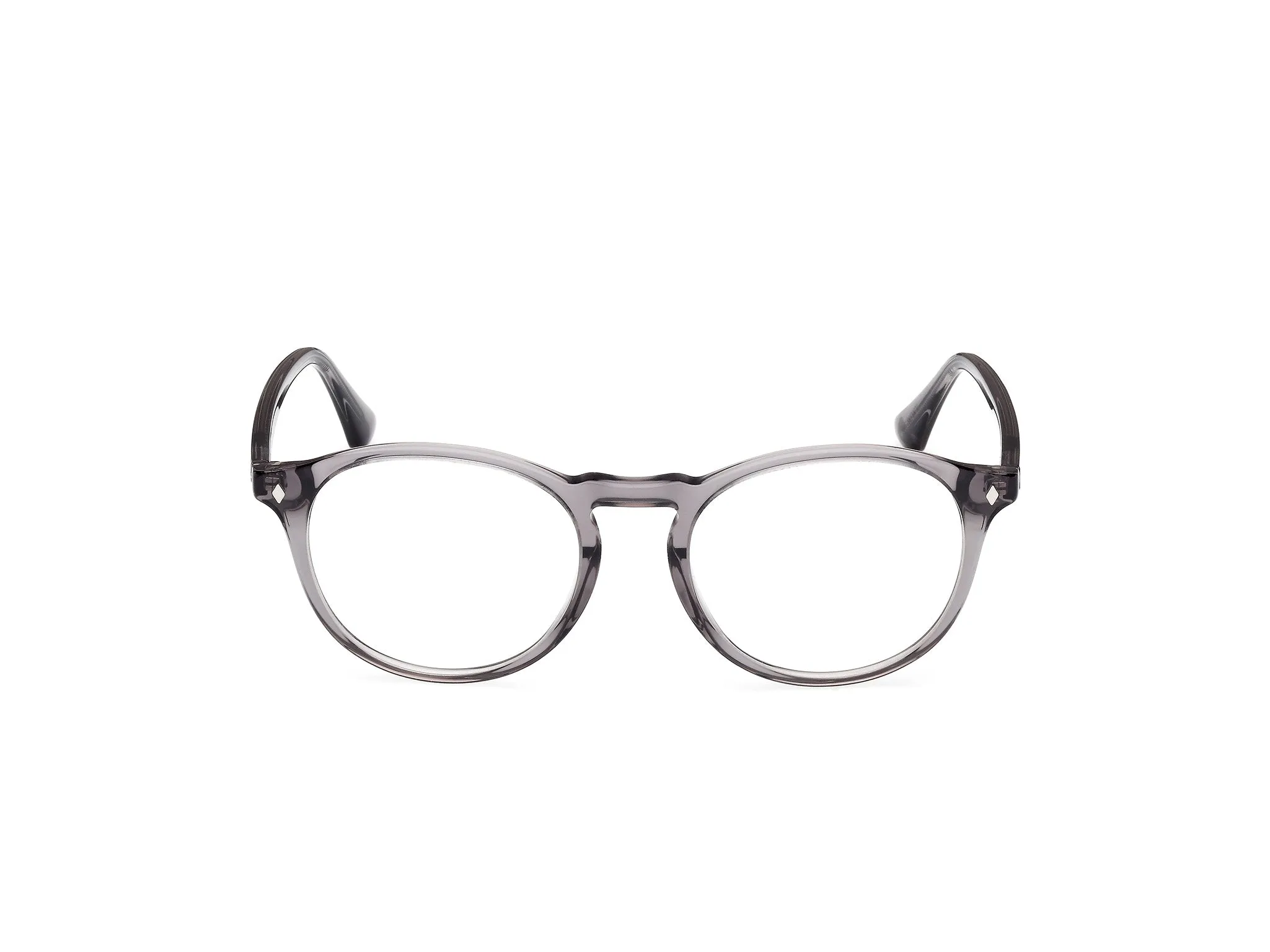 Web WE5387 016 Montature da vista Acetato Grigio Rotonda Normale - immagine 2