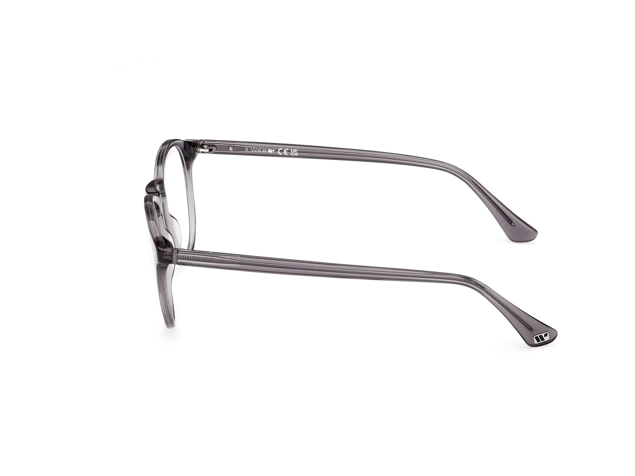 Web WE5387 016 Montature da vista Acetato Grigio Rotonda Normale - immagine 3
