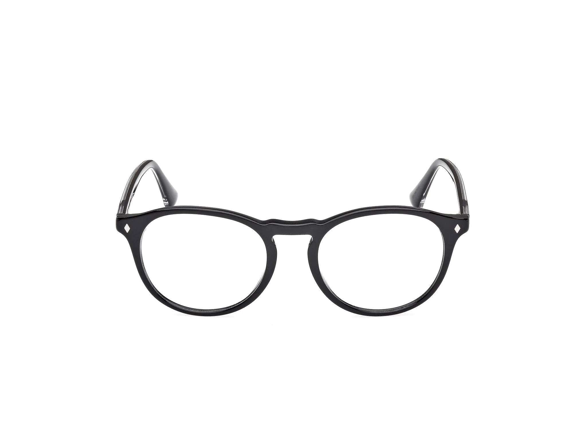 Web WE5387 003 Montature da vista Acetato Nero Rotonda Normale - immagine 2