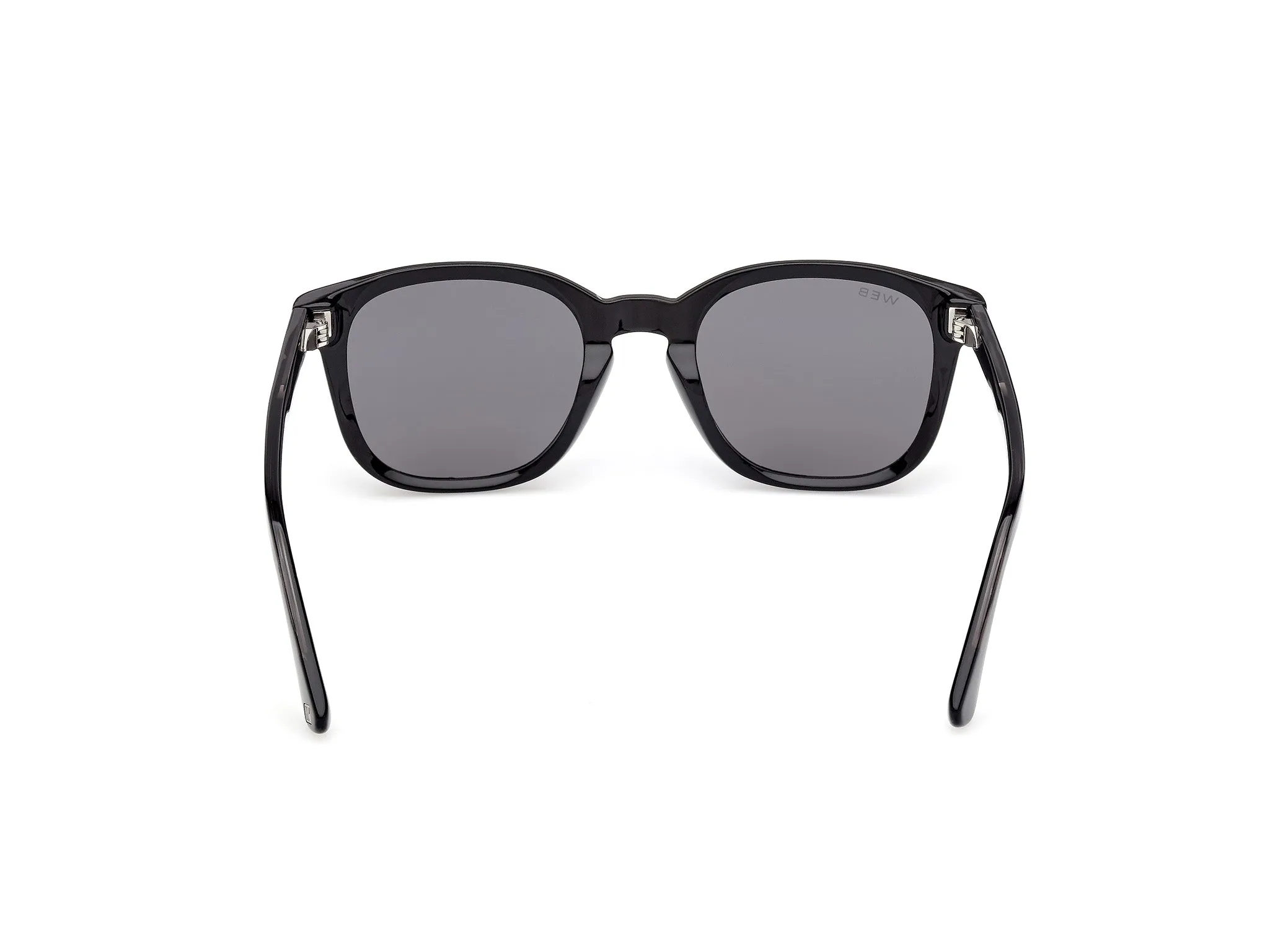 Web WE0390 01A Occhiali da sole Acetato Nero Fumo Rotonda Normale - immagine 4