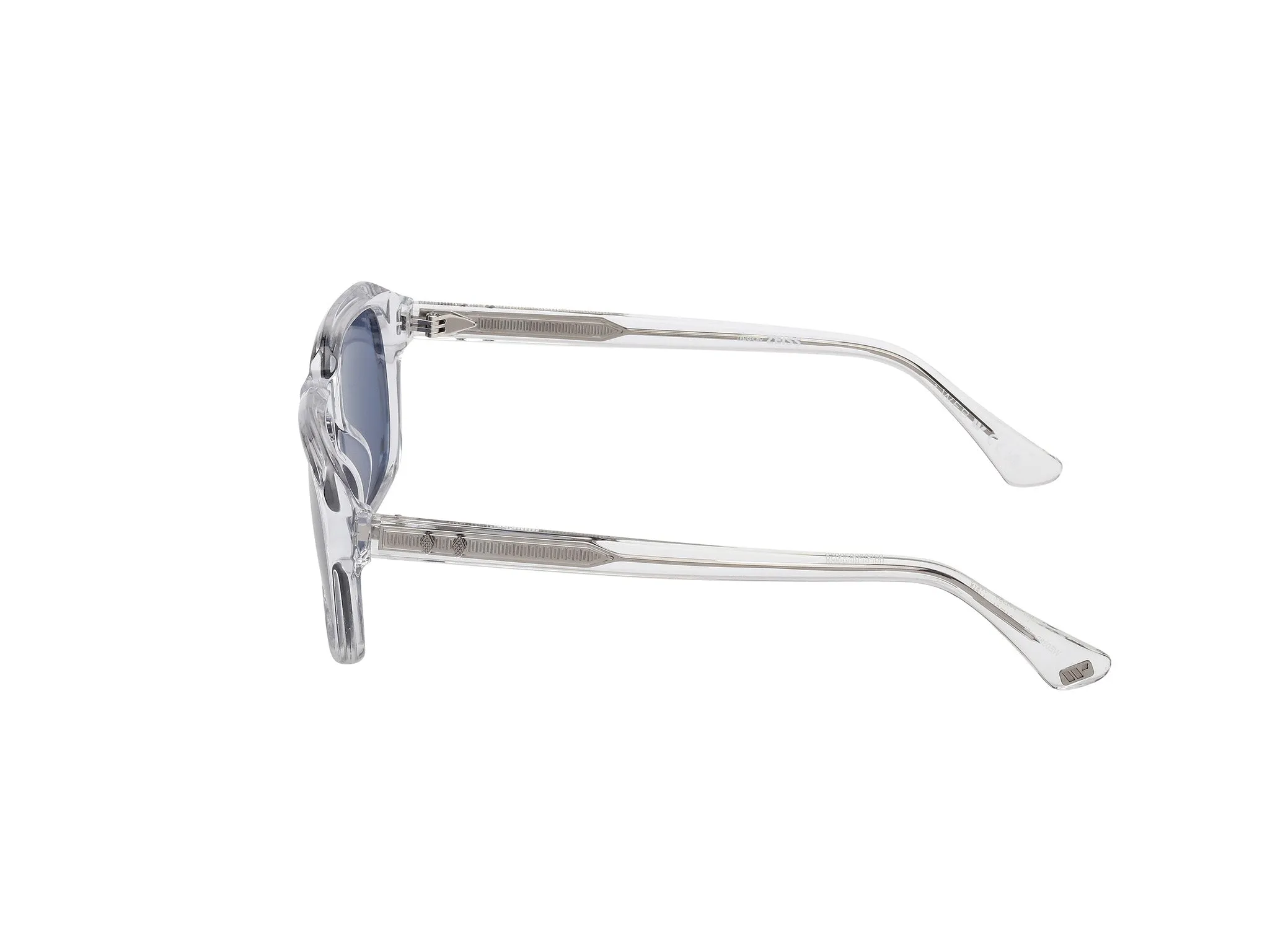 Web WE0389 26V Occhiali da sole Acetato Trasparente Blu Squadrata Normale - immagine 3