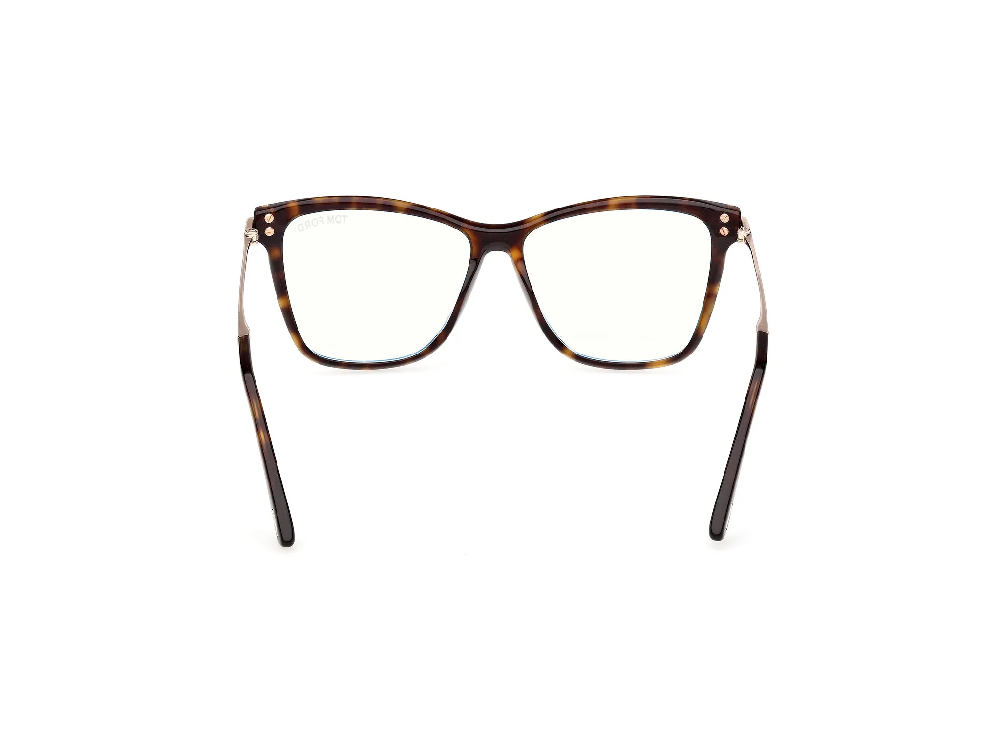 TOM FORD FT6097-B 052 Montature da vista Acetato Havana Farfalla Normale - immagine 4