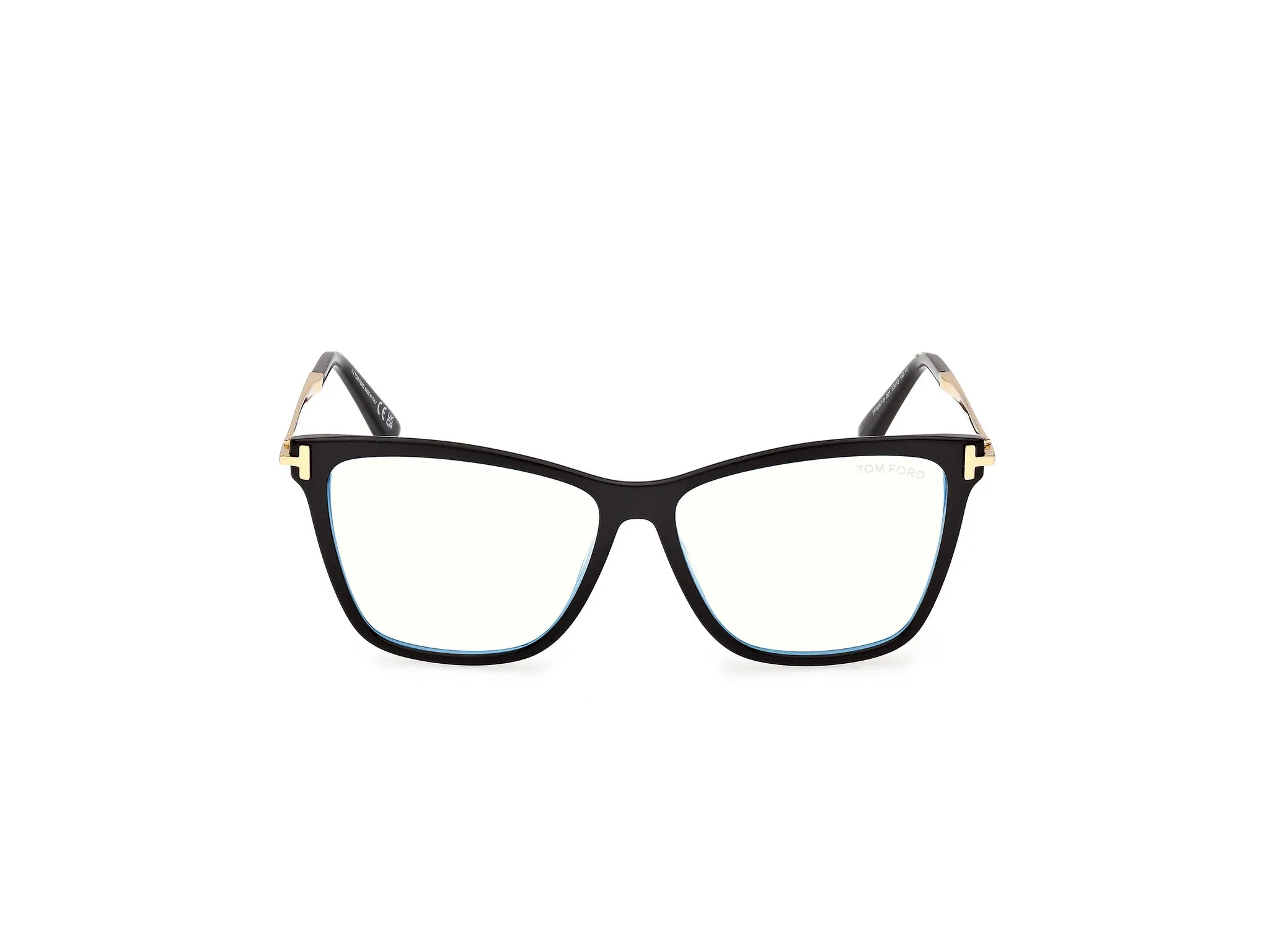 TOM FORD FT6097-B 001 Montature da vista Acetato Nero Farfalla Normale - immagine 2