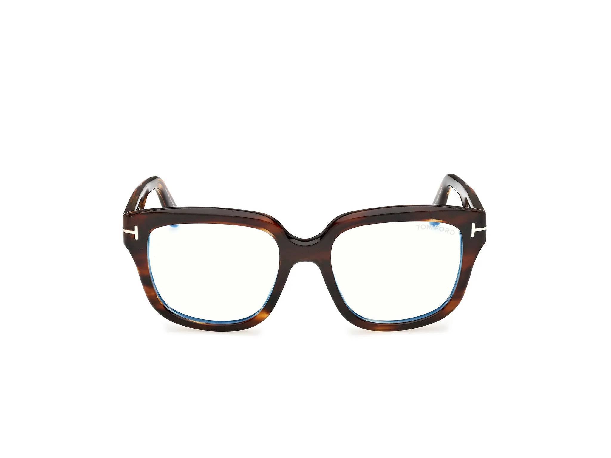 TOM FORD FT6094-B 055 Montature da vista Acetato Havana Squadrata Normale - immagine 2