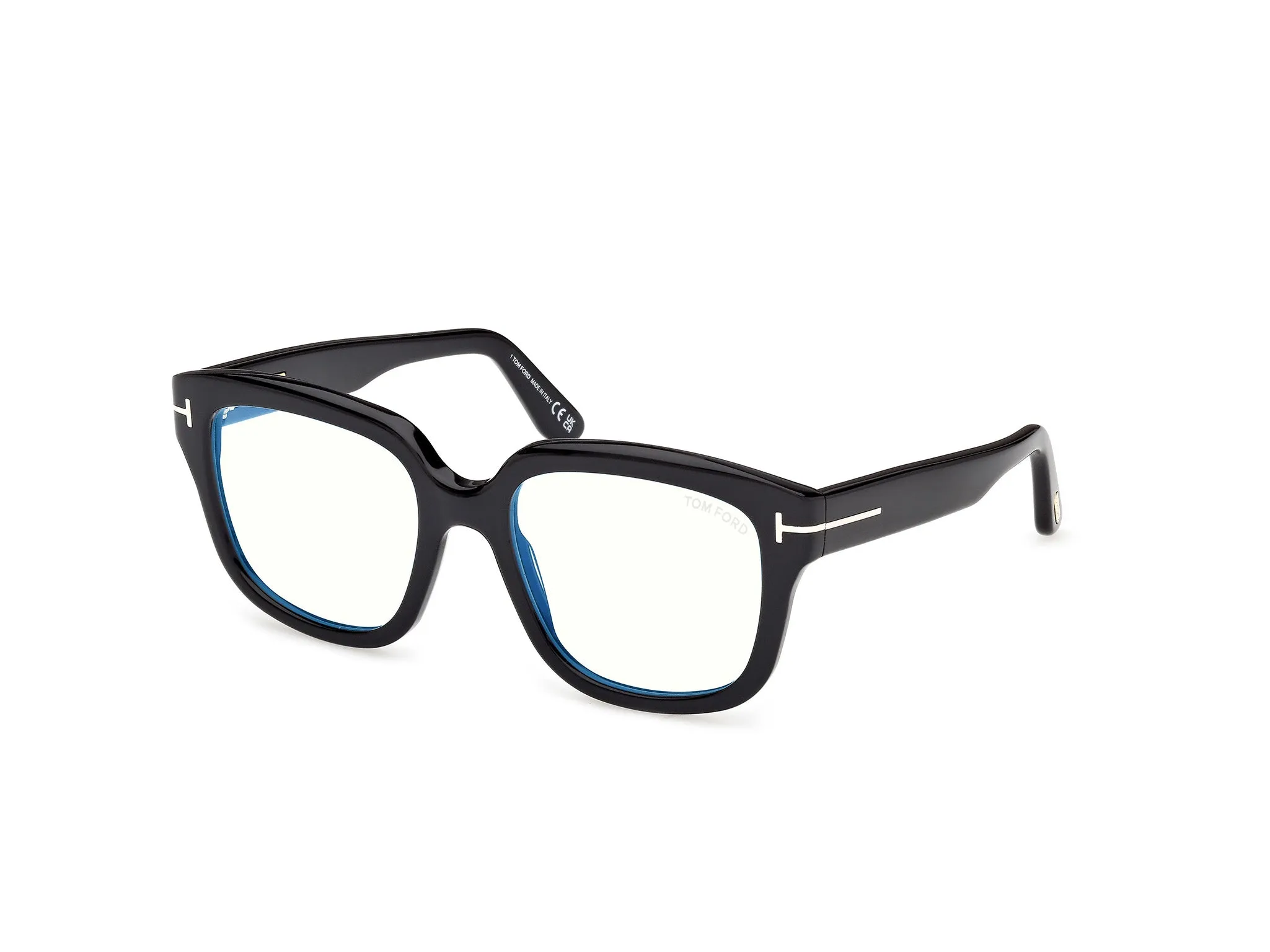 TOM FORD FT6094-B 001 Montature da vista Acetato Nero Squadrata Normale - immagine 1