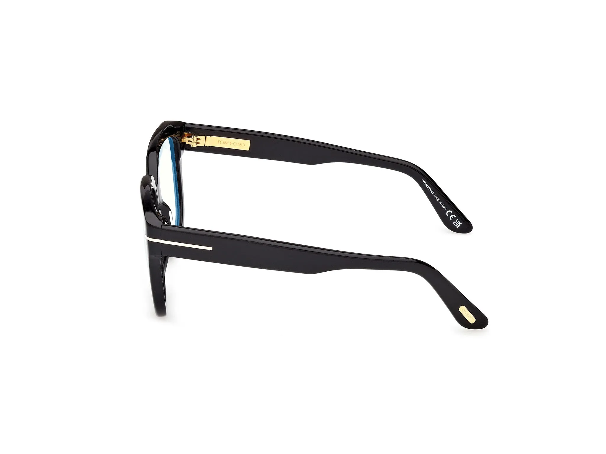 TOM FORD FT6094-B 001 Montature da vista Acetato Nero Squadrata Normale - immagine 3