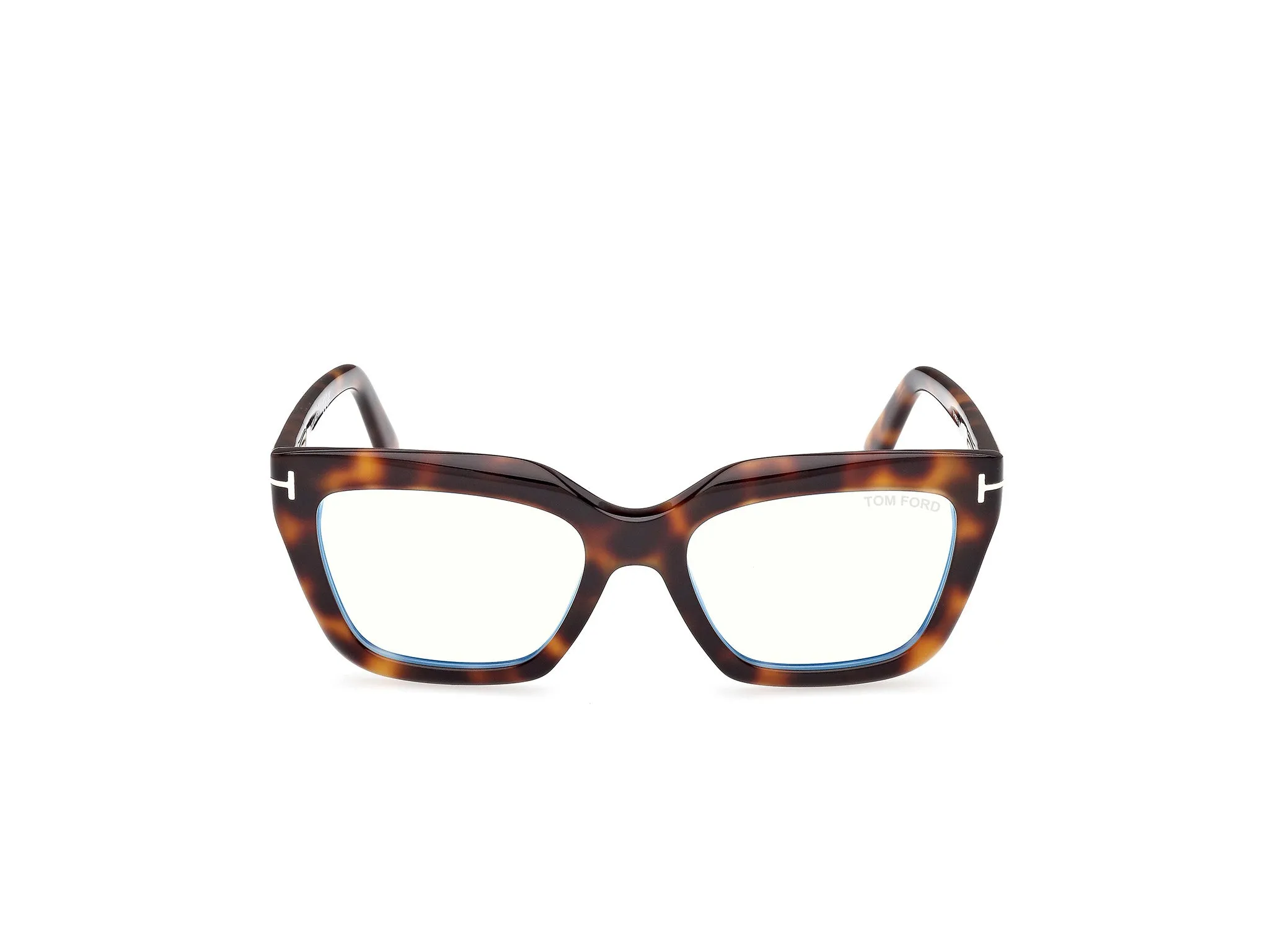 TOM FORD FT6093-B 053 Montature da vista Acetato Havana Cat Eye Normale - immagine 2