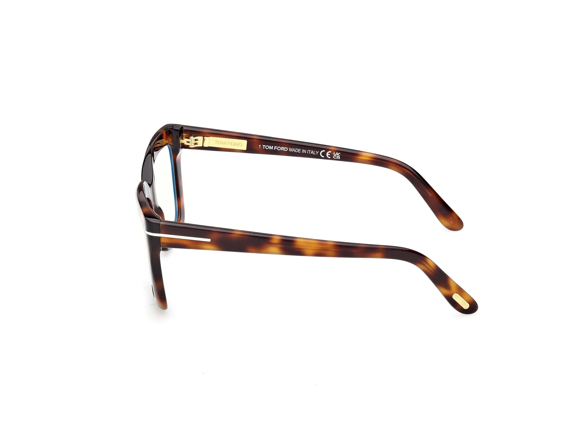 TOM FORD FT6093-B 053 Montature da vista Acetato Havana Cat Eye Normale - immagine 3