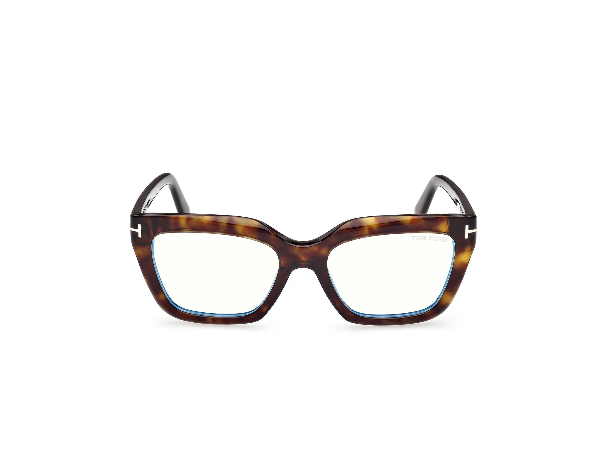 TOM FORD FT6093-B 052 Montature da vista Acetato Havana Cat Eye Normale - immagine 2